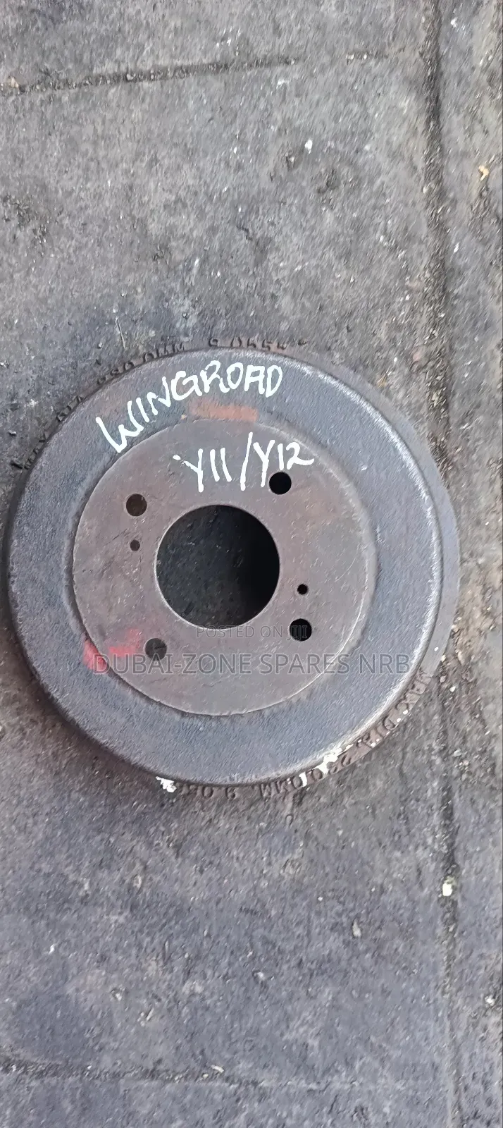 Brake Drums Nissan Wingroad Y11,Y12.