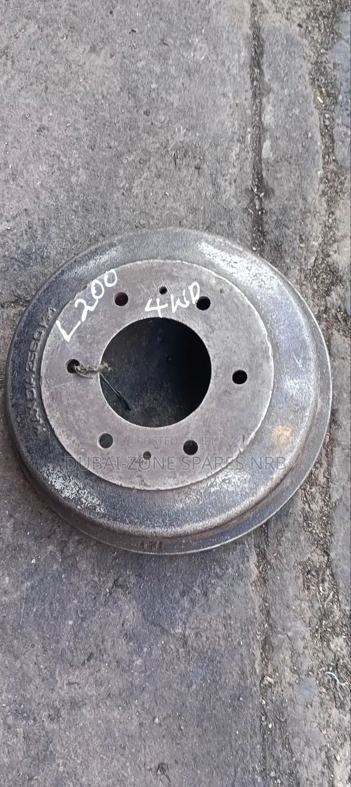 Brake Drum 256.0mm L200, Pajero.