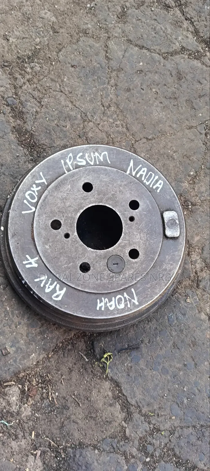 Brake Drum Voxy,Nadia,Noah,Rav4,Ipsum,Isis.