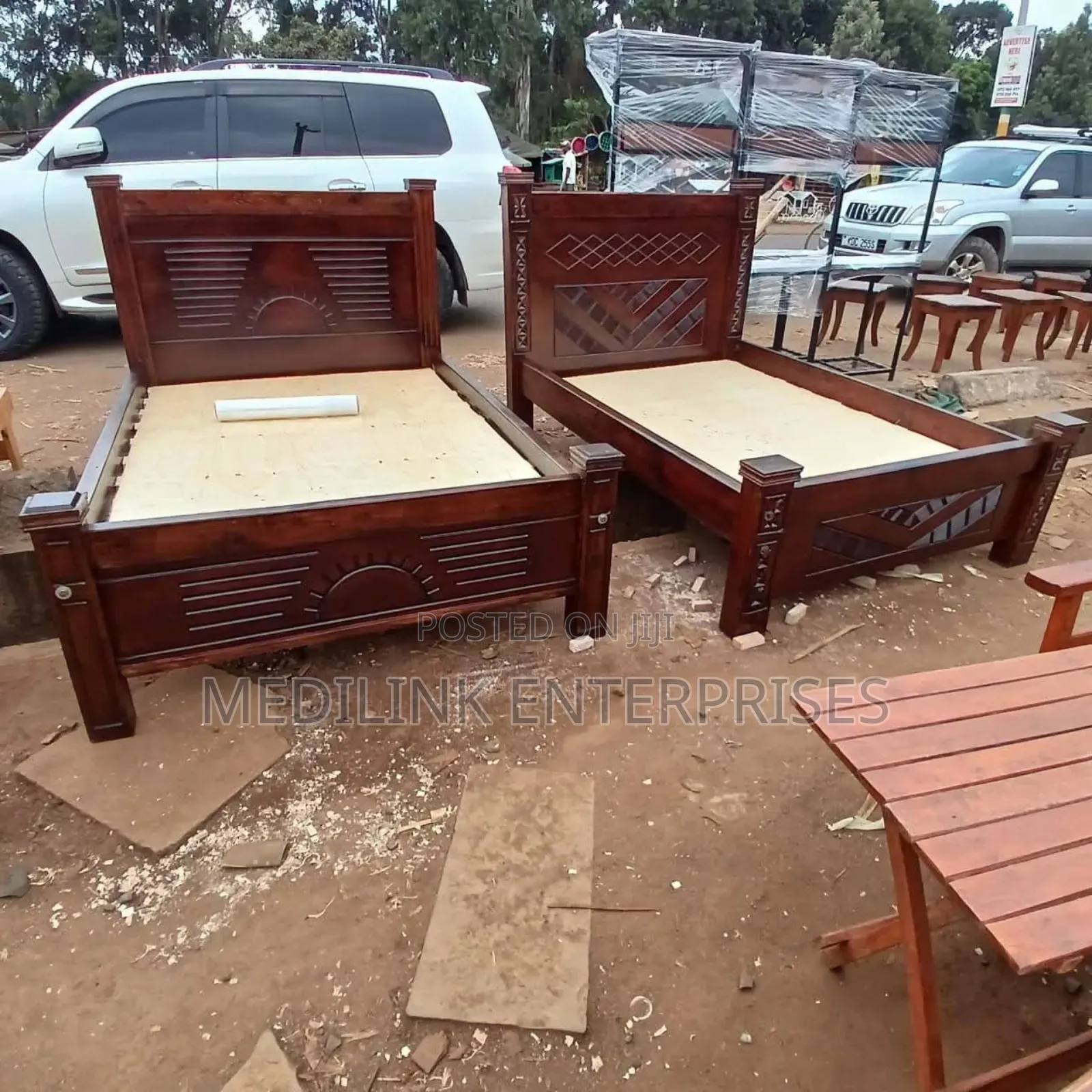 Solid Mahogany Skimpy 4*6 Kids Beds