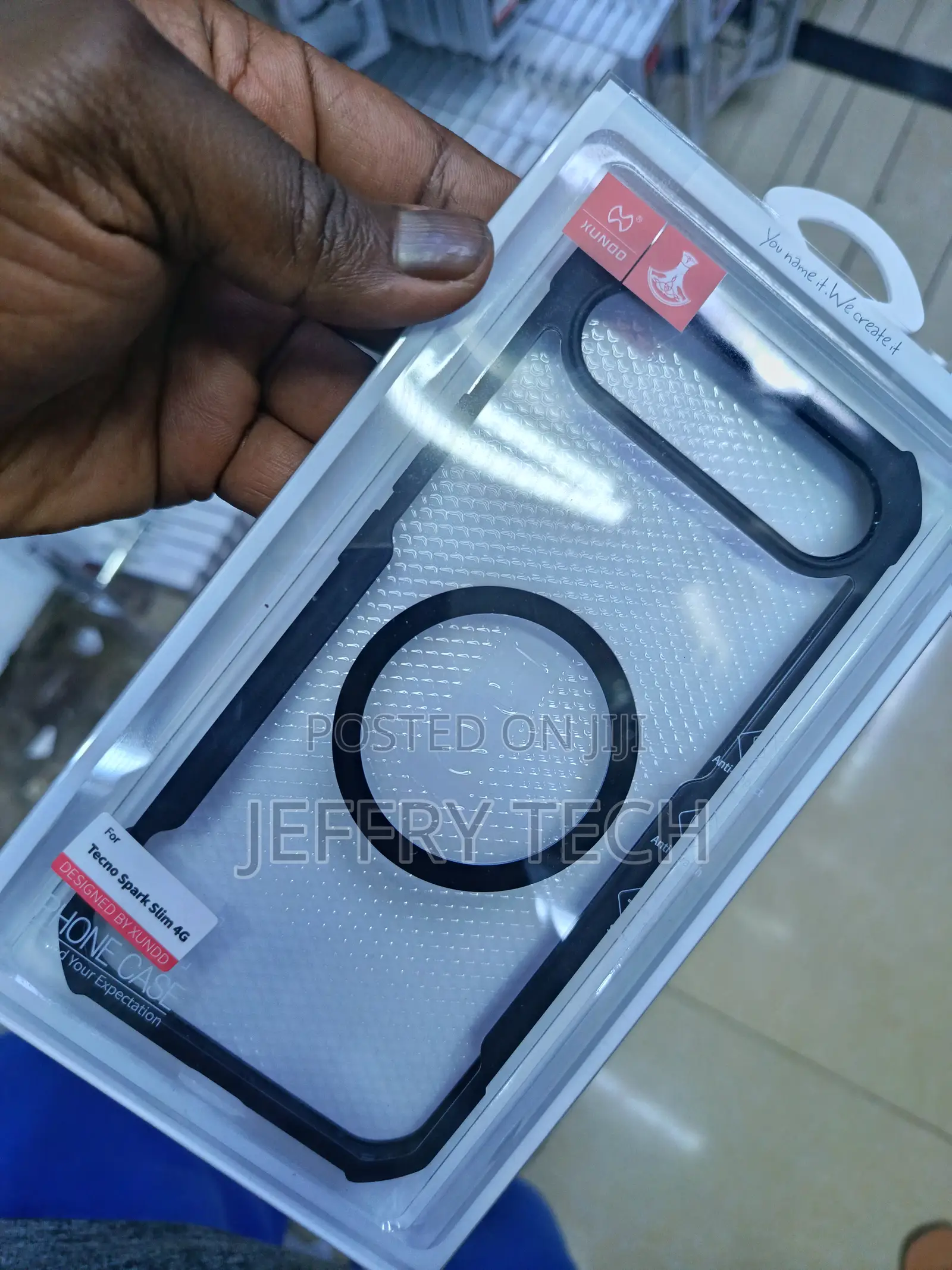 Xundd Tecno Spark Slim Magsafe Xundo Clear Case With Airbag Shockproof