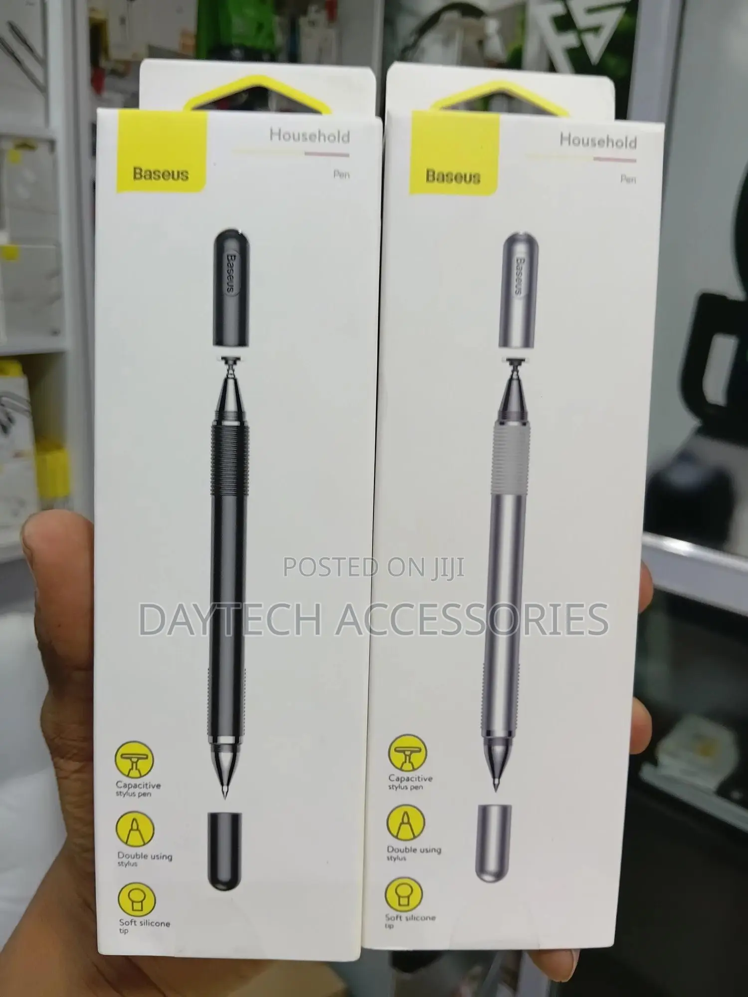 Baseus Golden Cudgel Capacitive Stylus Pen for Tablets Phones - Black