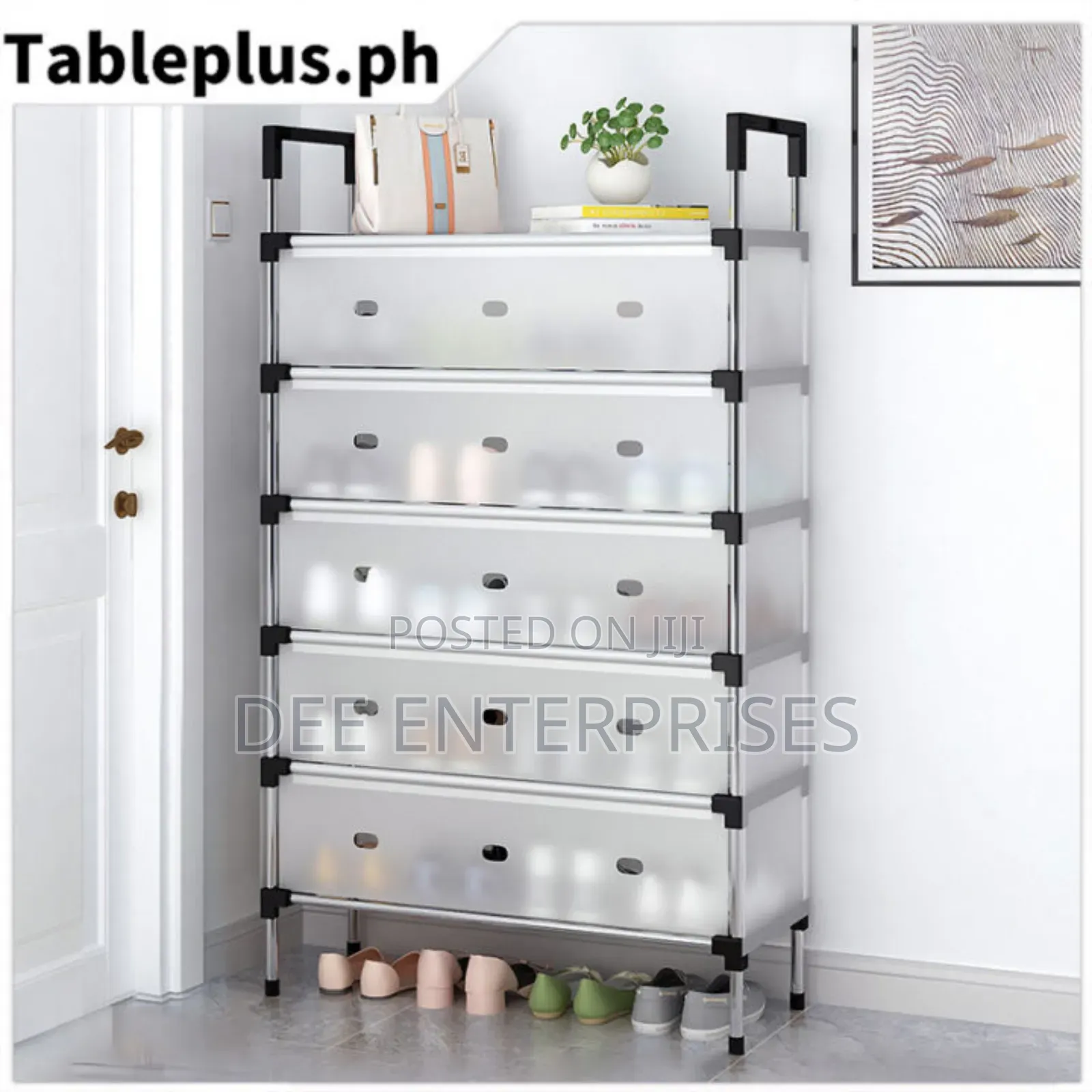 6 Layer Dust Proof Covers Shoe Rack