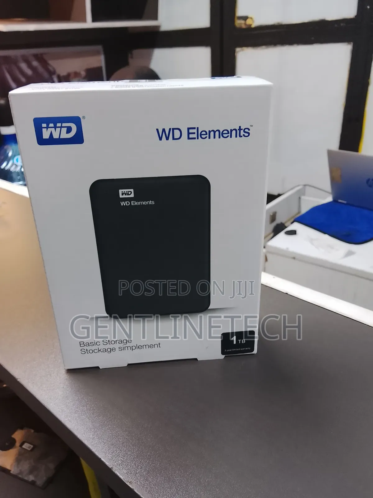 Western Digital 1tb External HDD – Wd Elements Drive