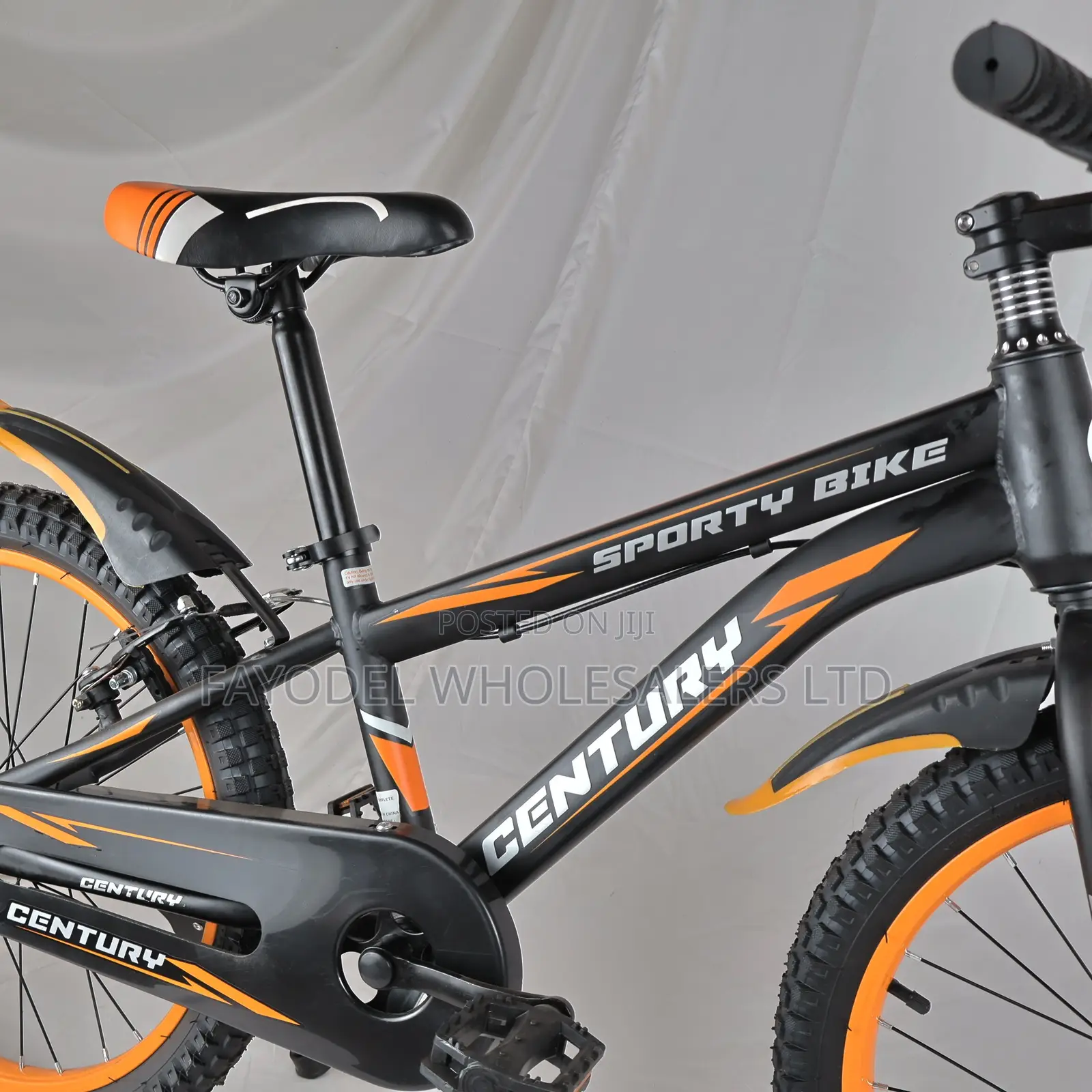 New Model Orange Century Bike Size 20 (No Gear)