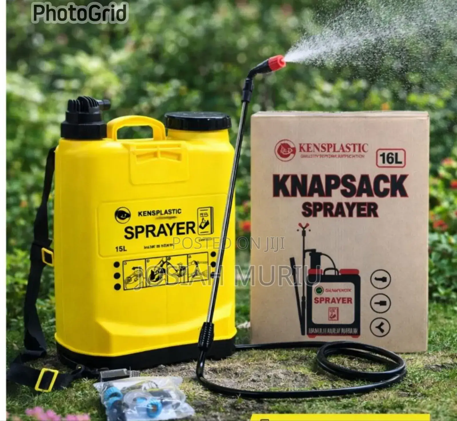 Kensplastic 16l Backpack Pump Sprayer