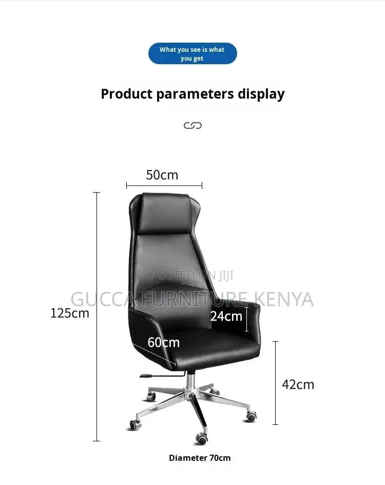 Pu Leather Office Meeting Room Chair