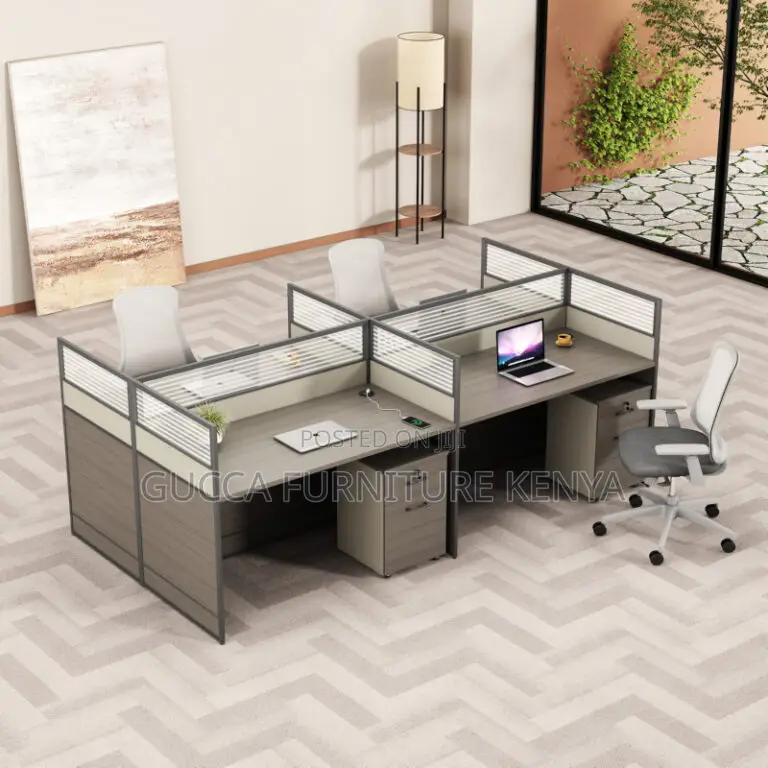 4-Seater Imported Teamwork Office Workstation