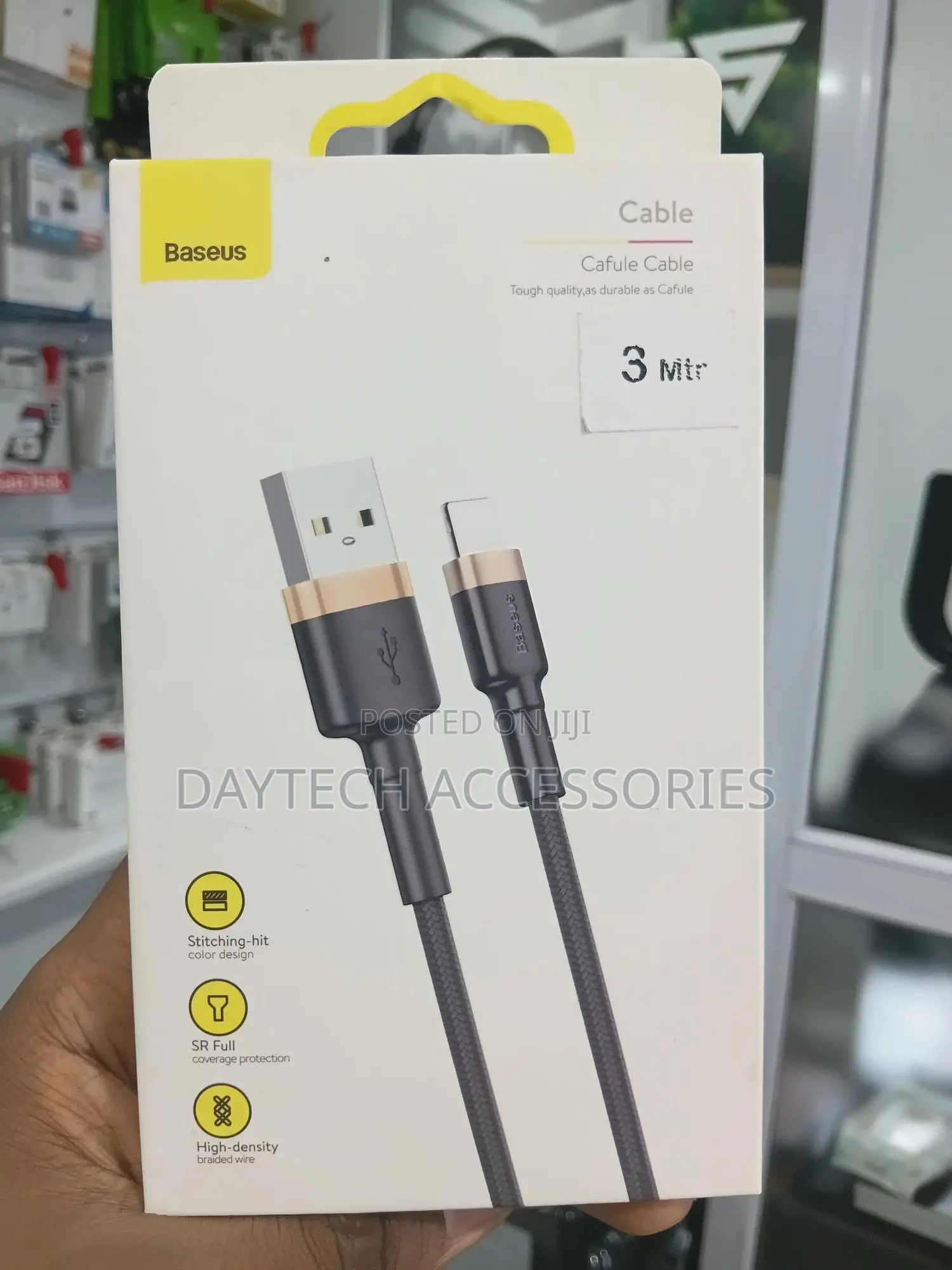 Baseus Cafule Cable Usb for Lightning 2.4a 3m.