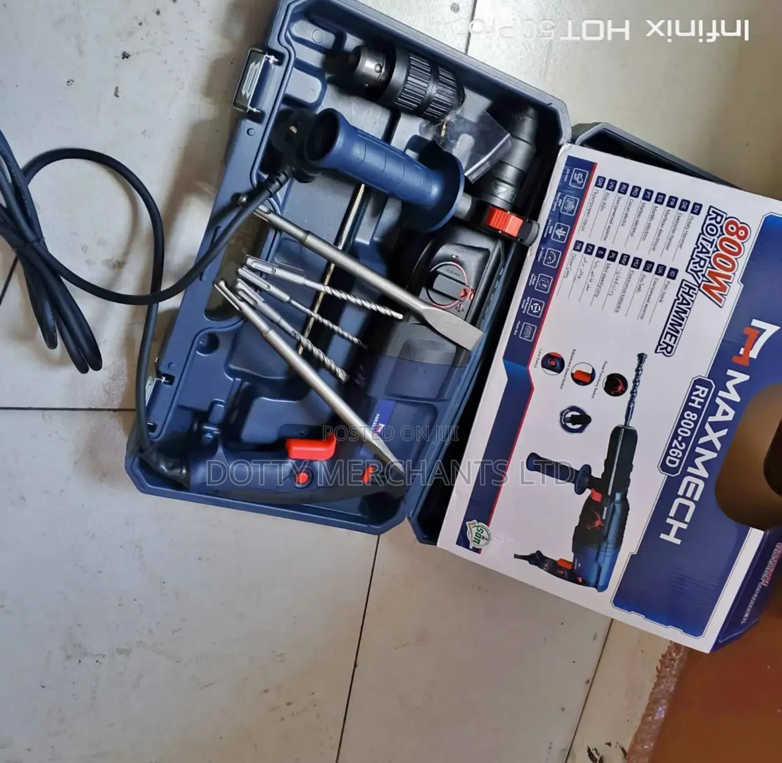 Rotary Hammer Drill 800w