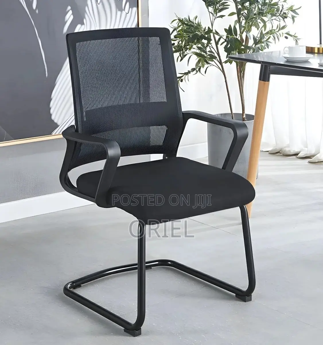 Mid Back Chairs : Mid-Back Waiting Room Office Chair