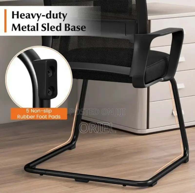 Mid Back Chairs : Mid-Back Waiting Room Office Chair