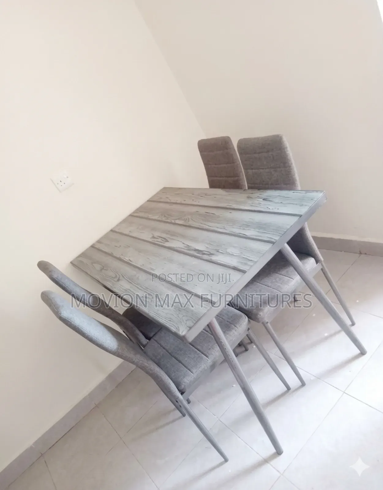 Rectangular Top Glass Dinning Table