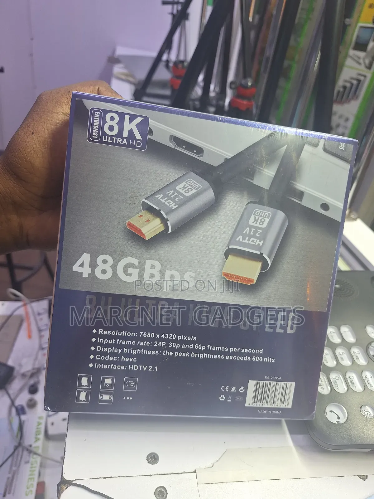 Premium Hdmi to Hdmi Cable High Speed 2.1v 48gbps