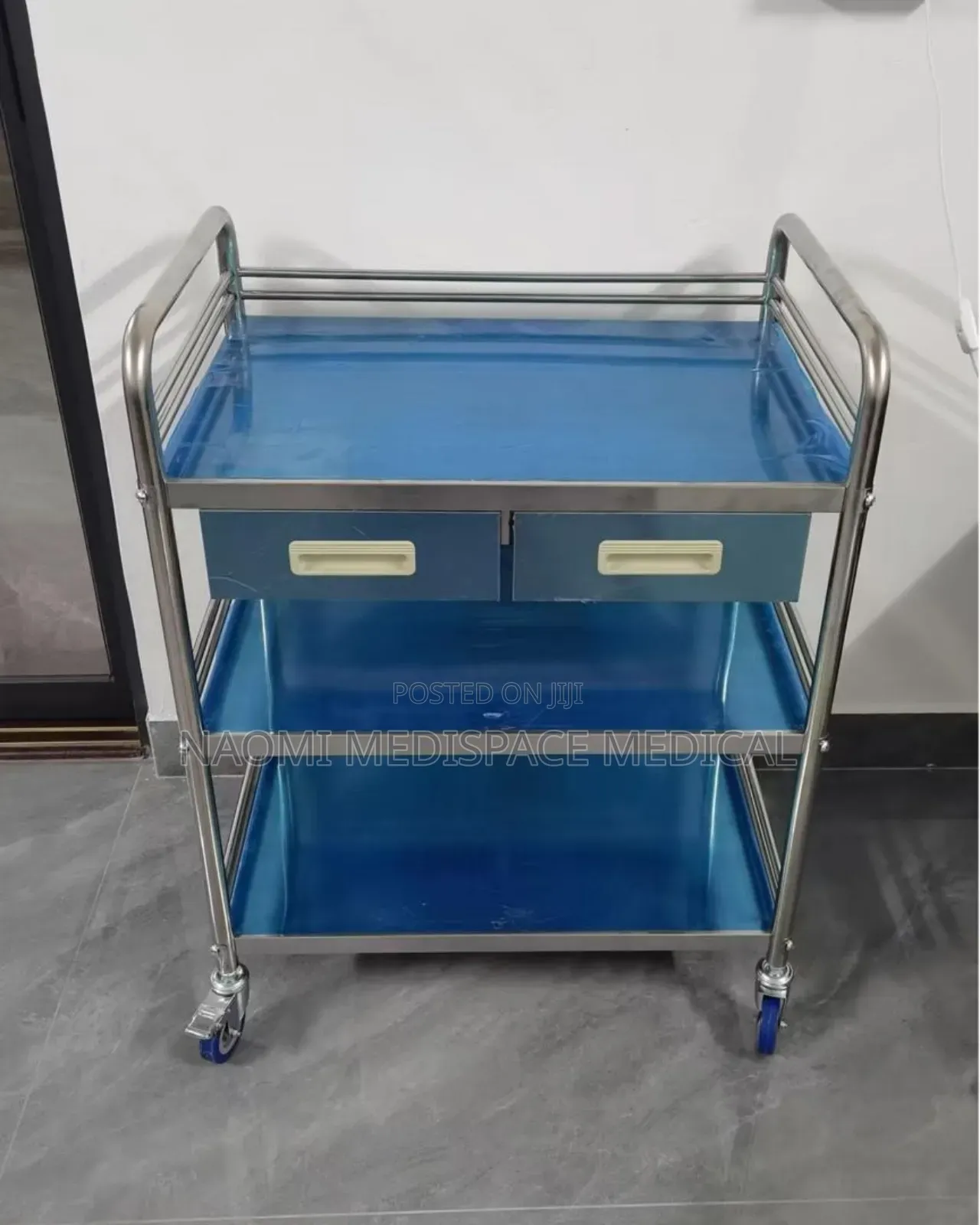 Qualityinstrument Trolley With 2 Drawers and Shelves