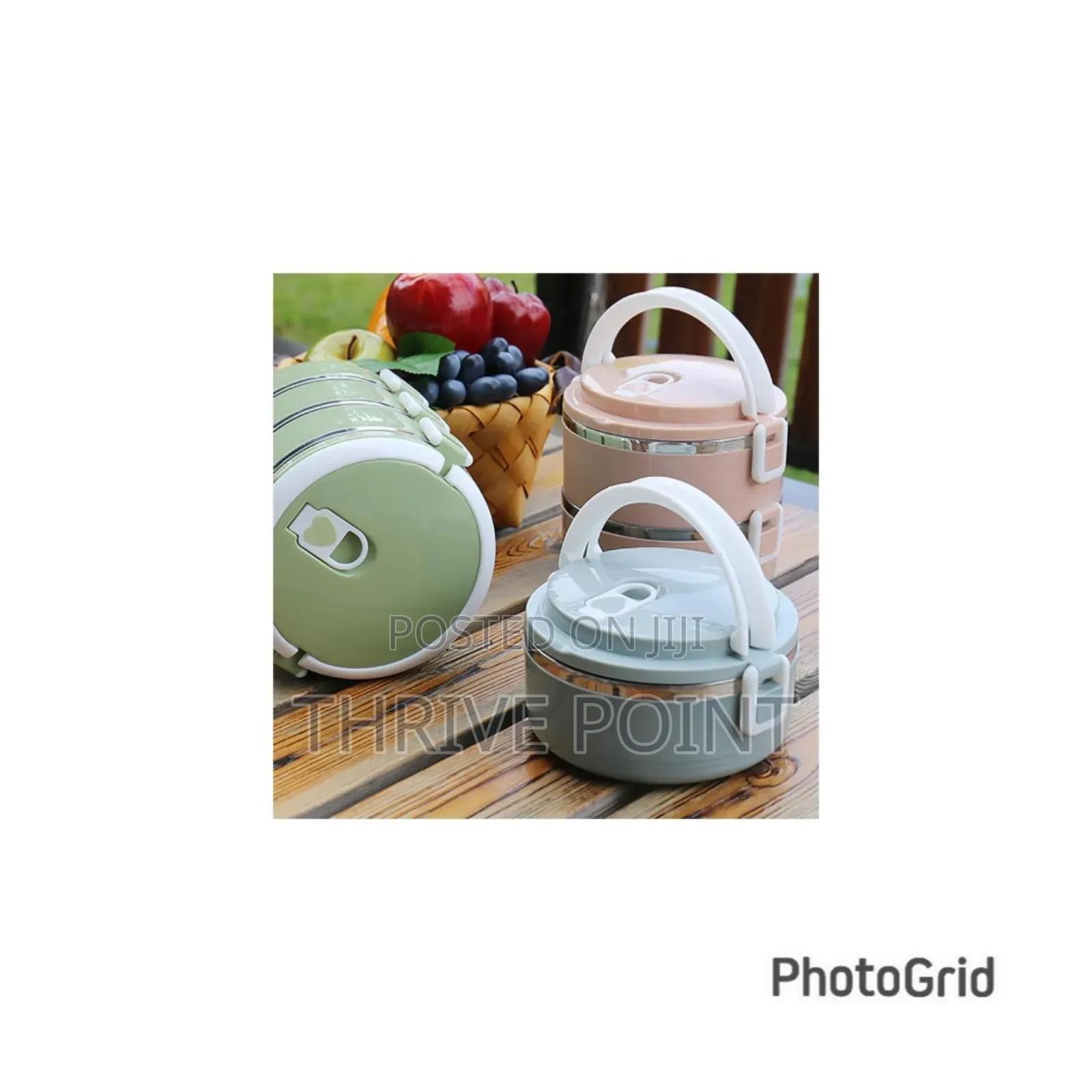 *Stainless Steel Insulation Lunch Box