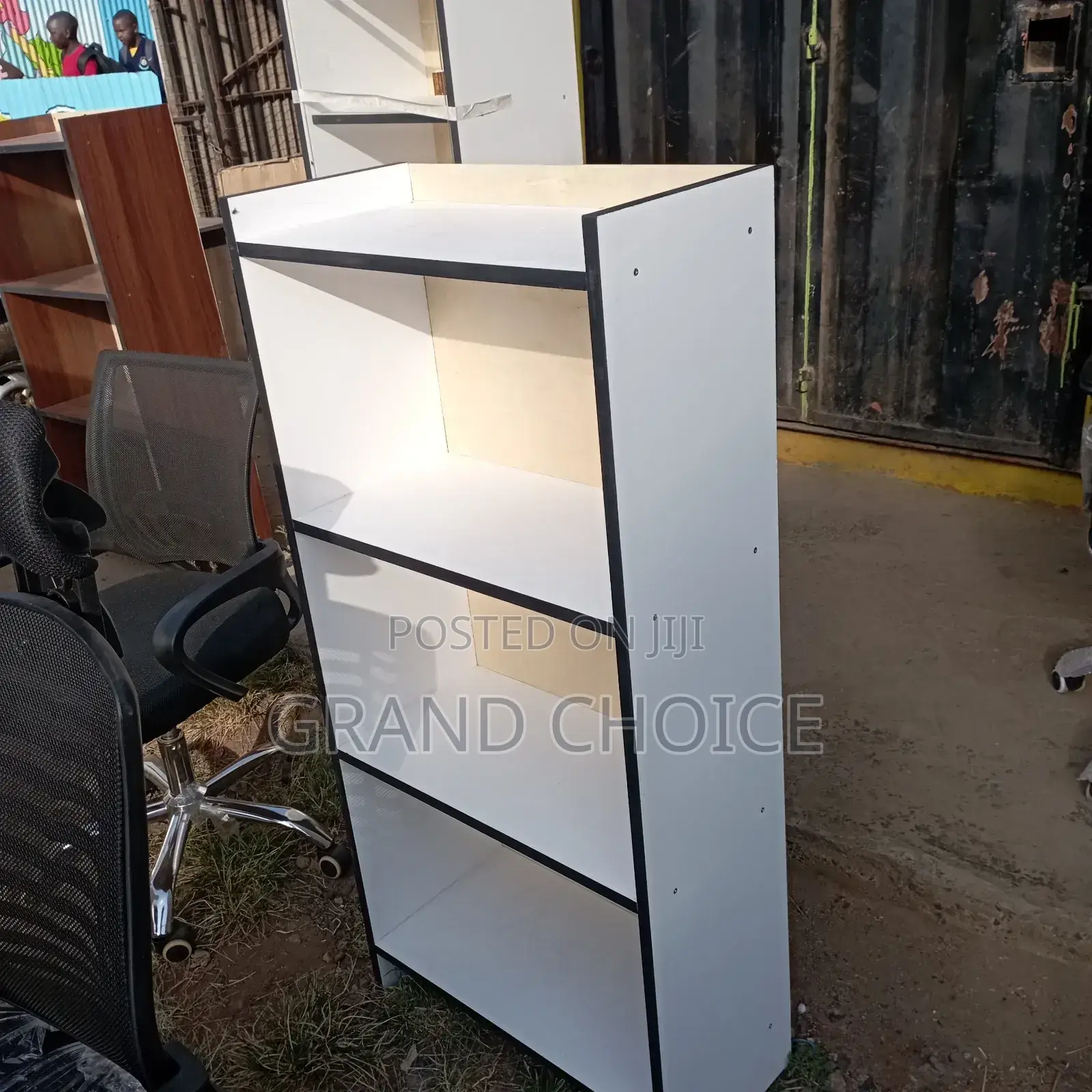 Modern Bookshelf Storage Unit