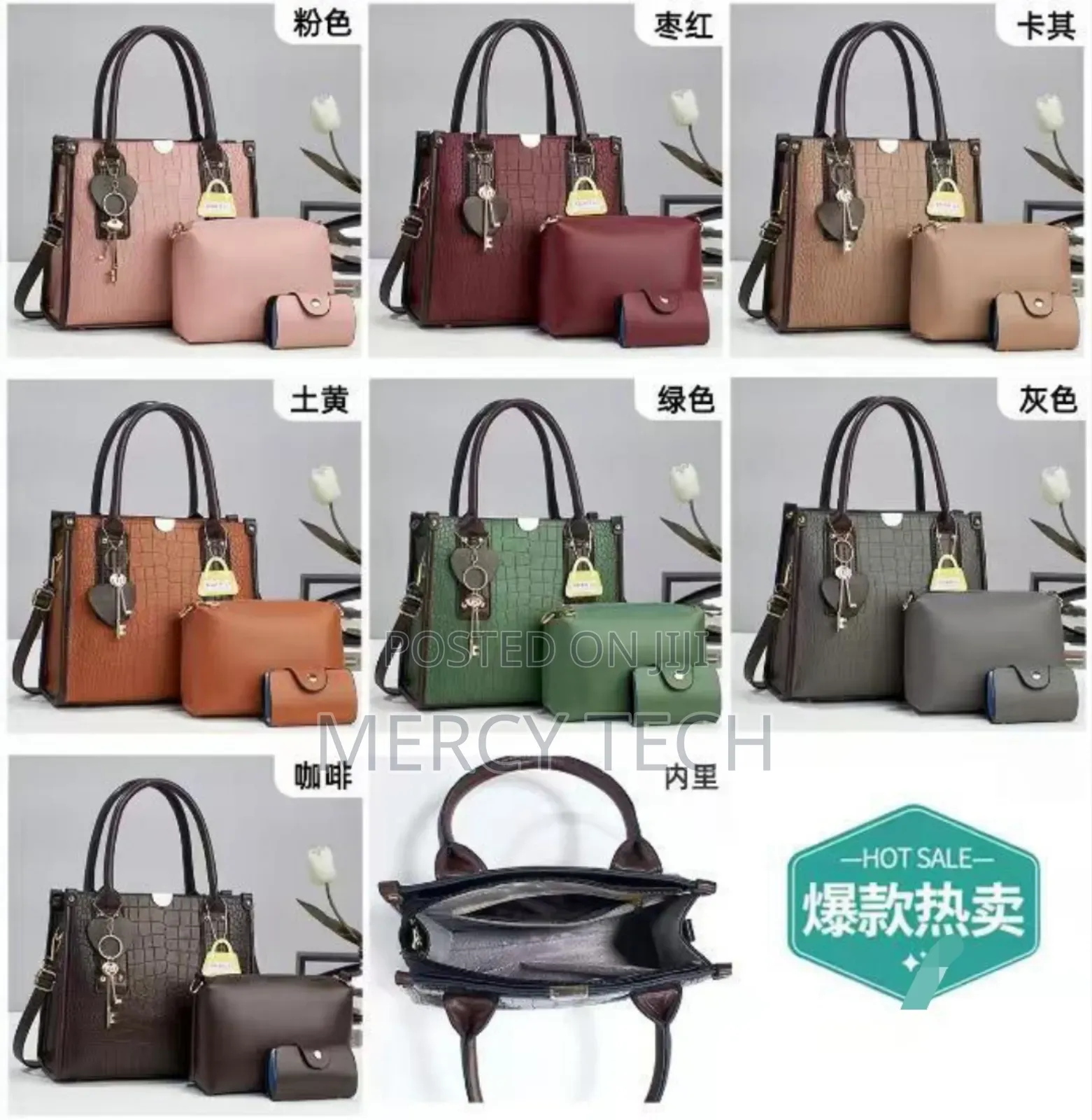 Triplet Executive Handbag Set W566