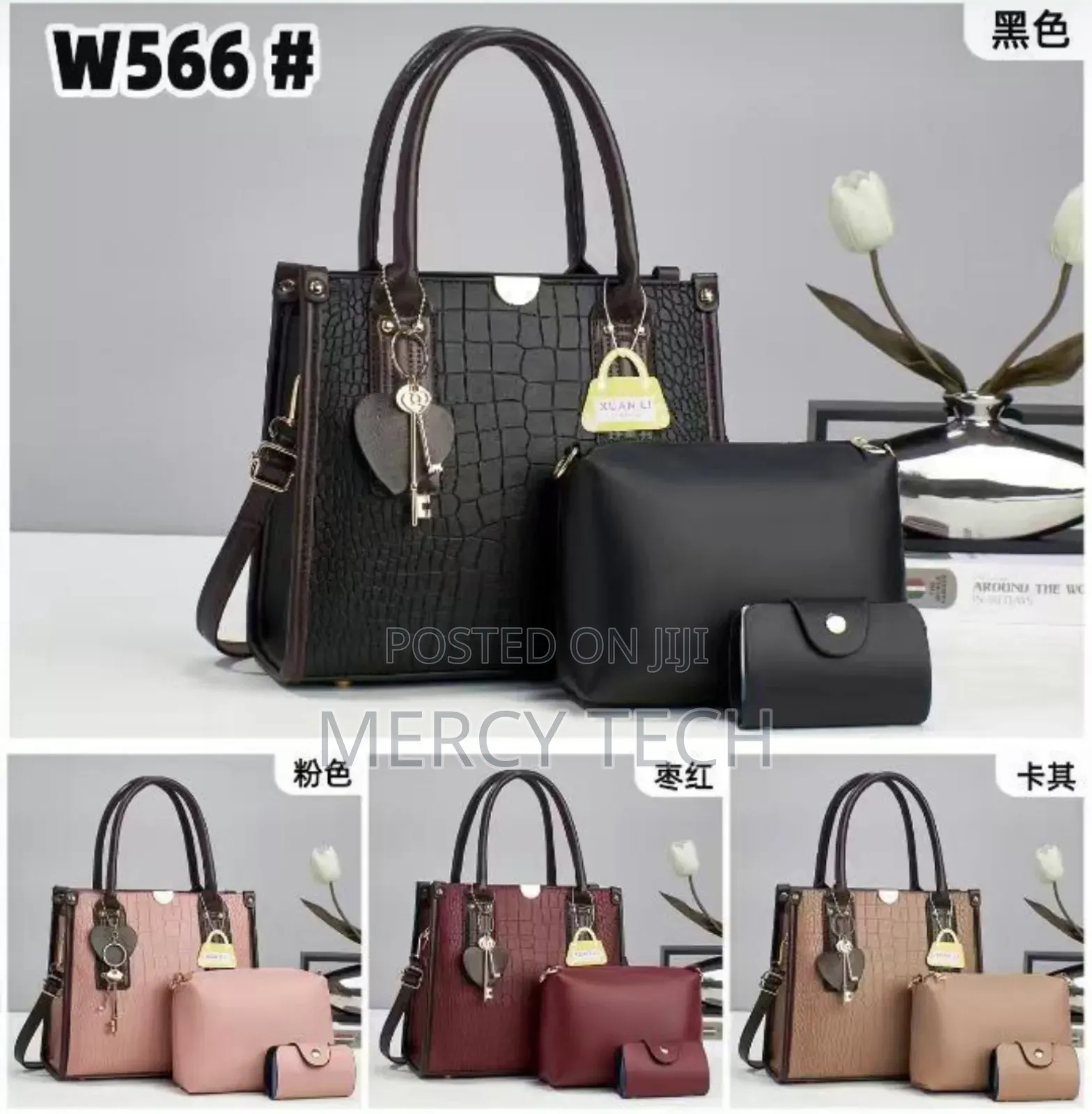 Triplet Executive Handbag Set W566