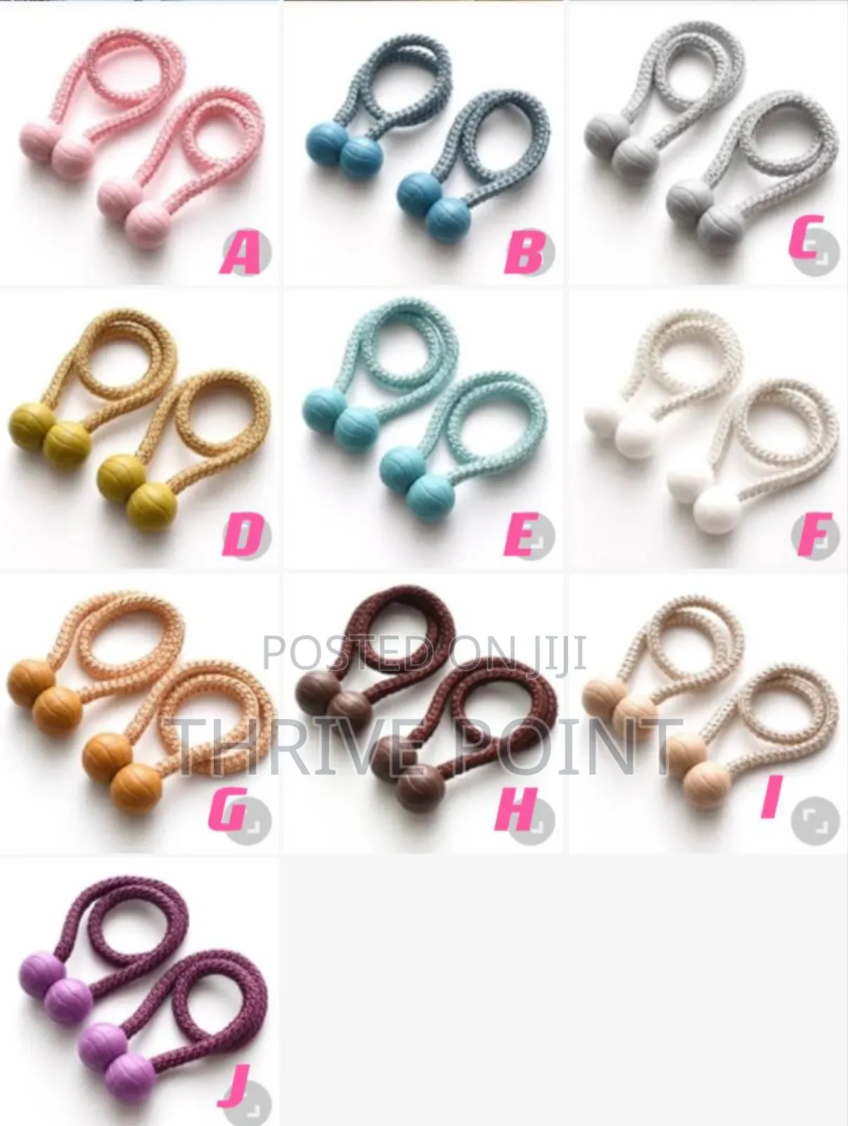 **Curtain Tie Backs /Holders