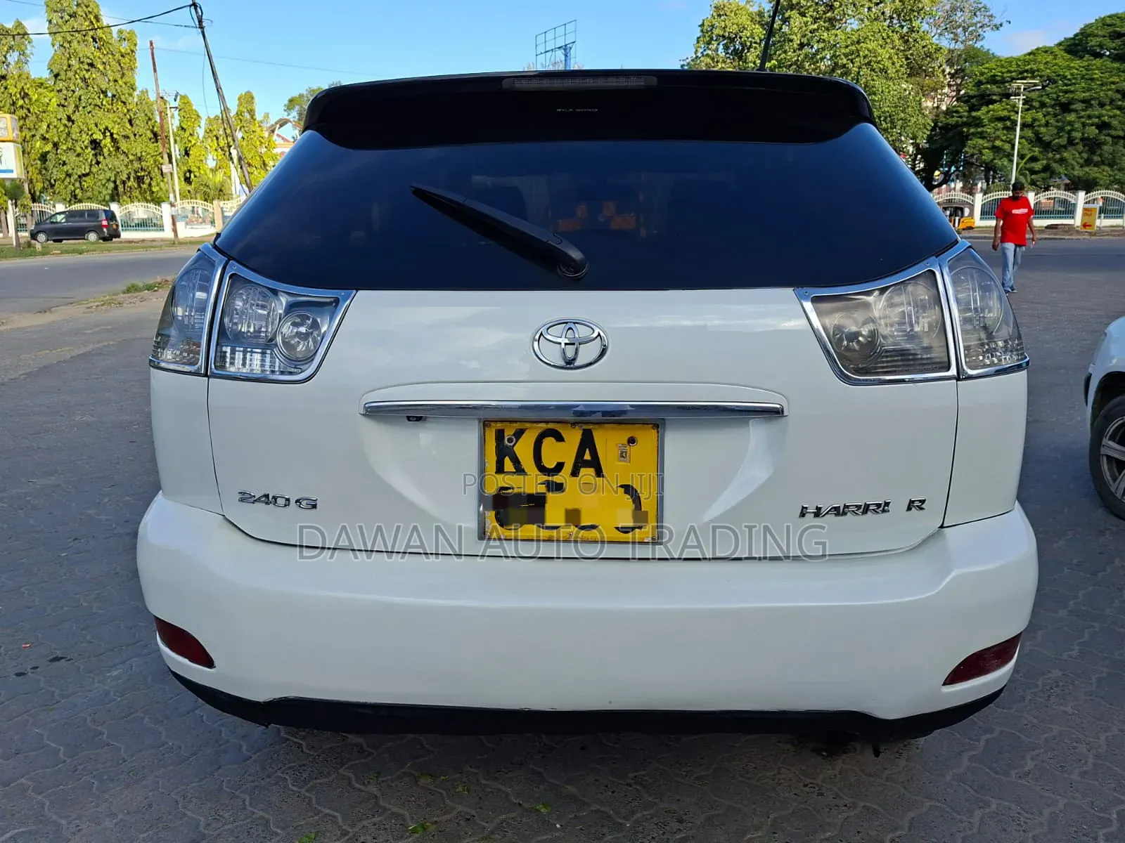 Toyota Harrier 2008 White