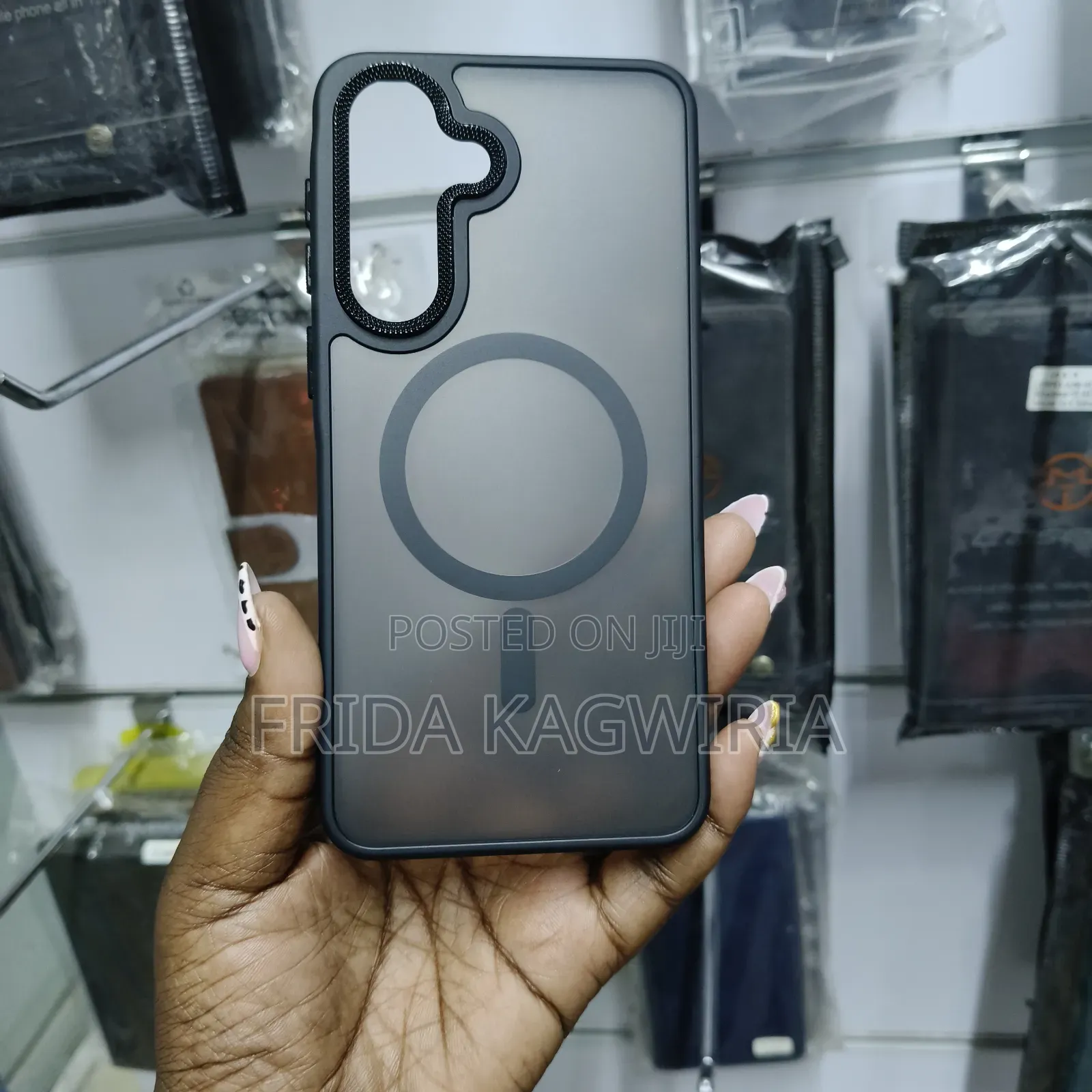 Samsung A57 Back Cover With Magnetic
