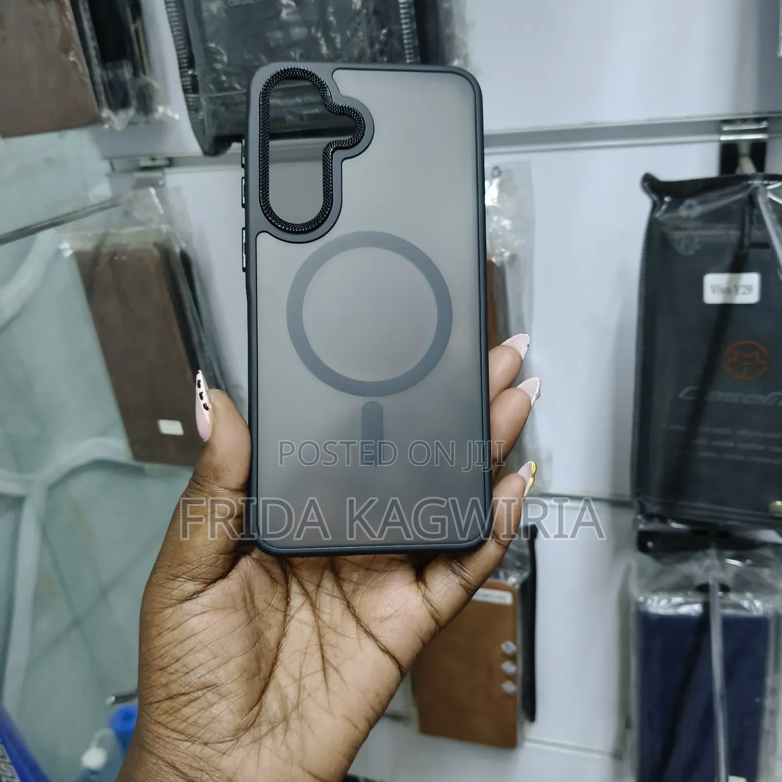 Samsung A57 Back Cover With Magnetic