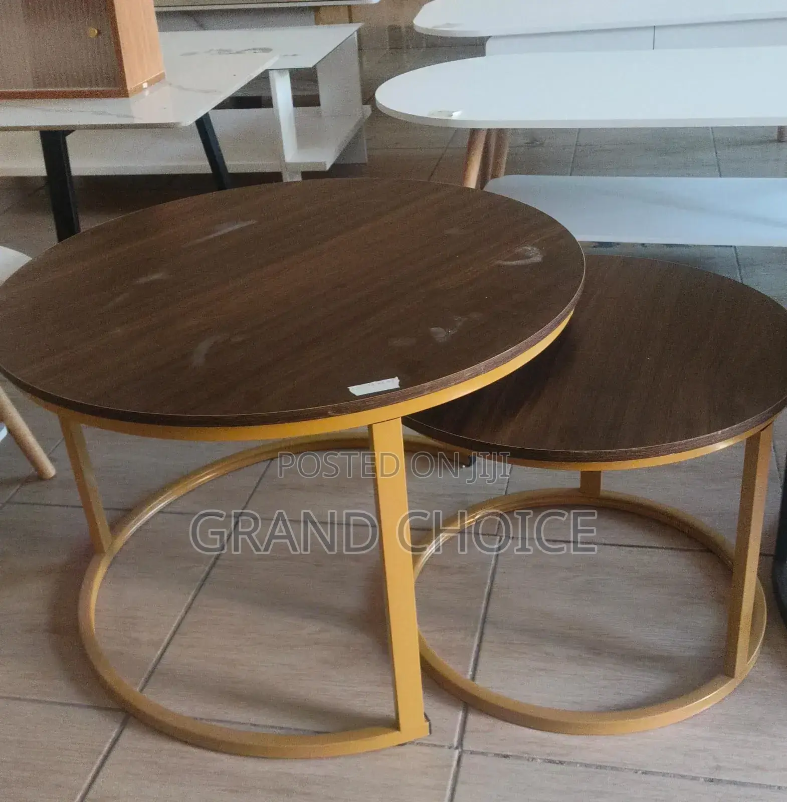 MDF Round Coffee Table
