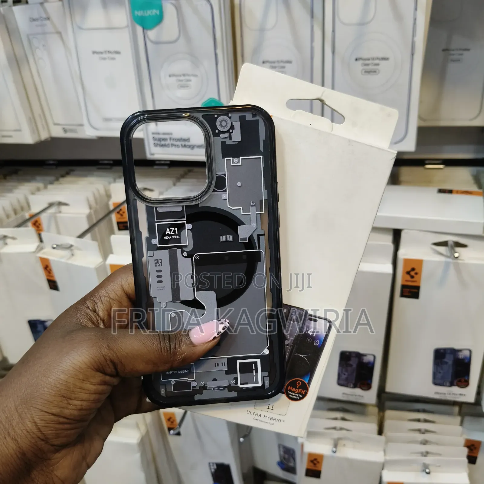Spigen Ultra Hybrid Zero One Magfit Back Cover for iPhone 11