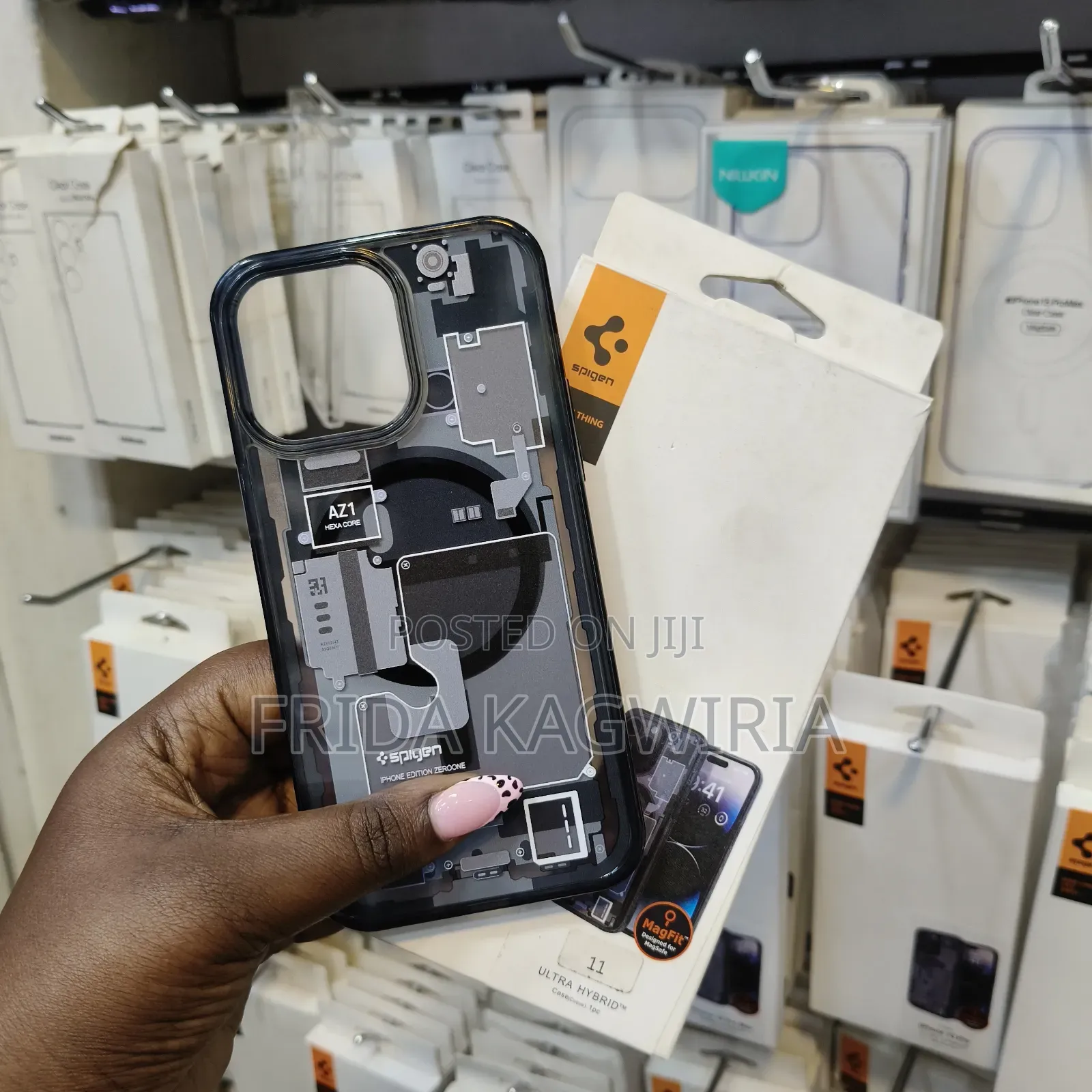 Spigen Ultra Hybrid Zero One Magfit Back Cover for iPhone 11