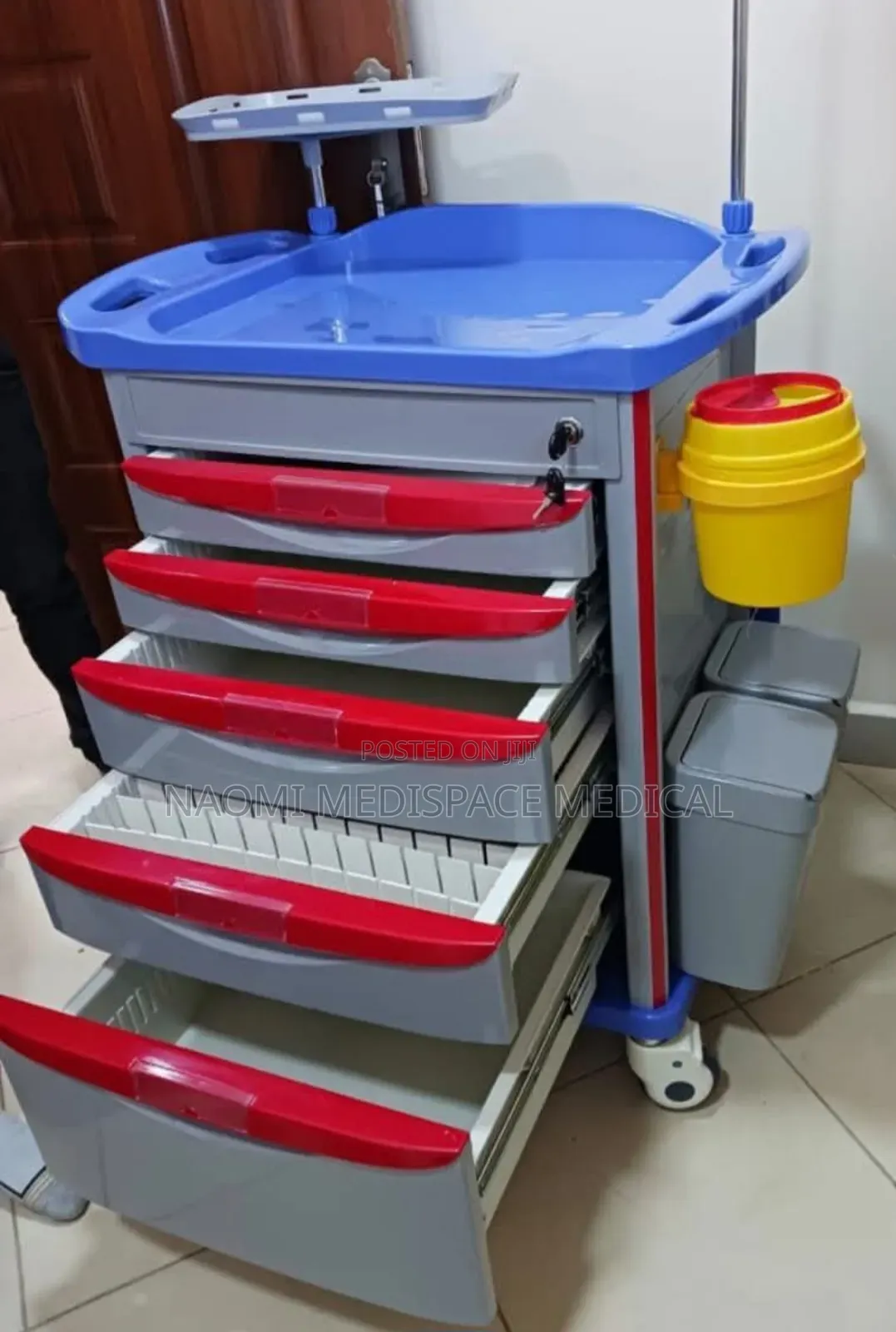 Medical Crash Cart Trolley/ Emergency Trolley
