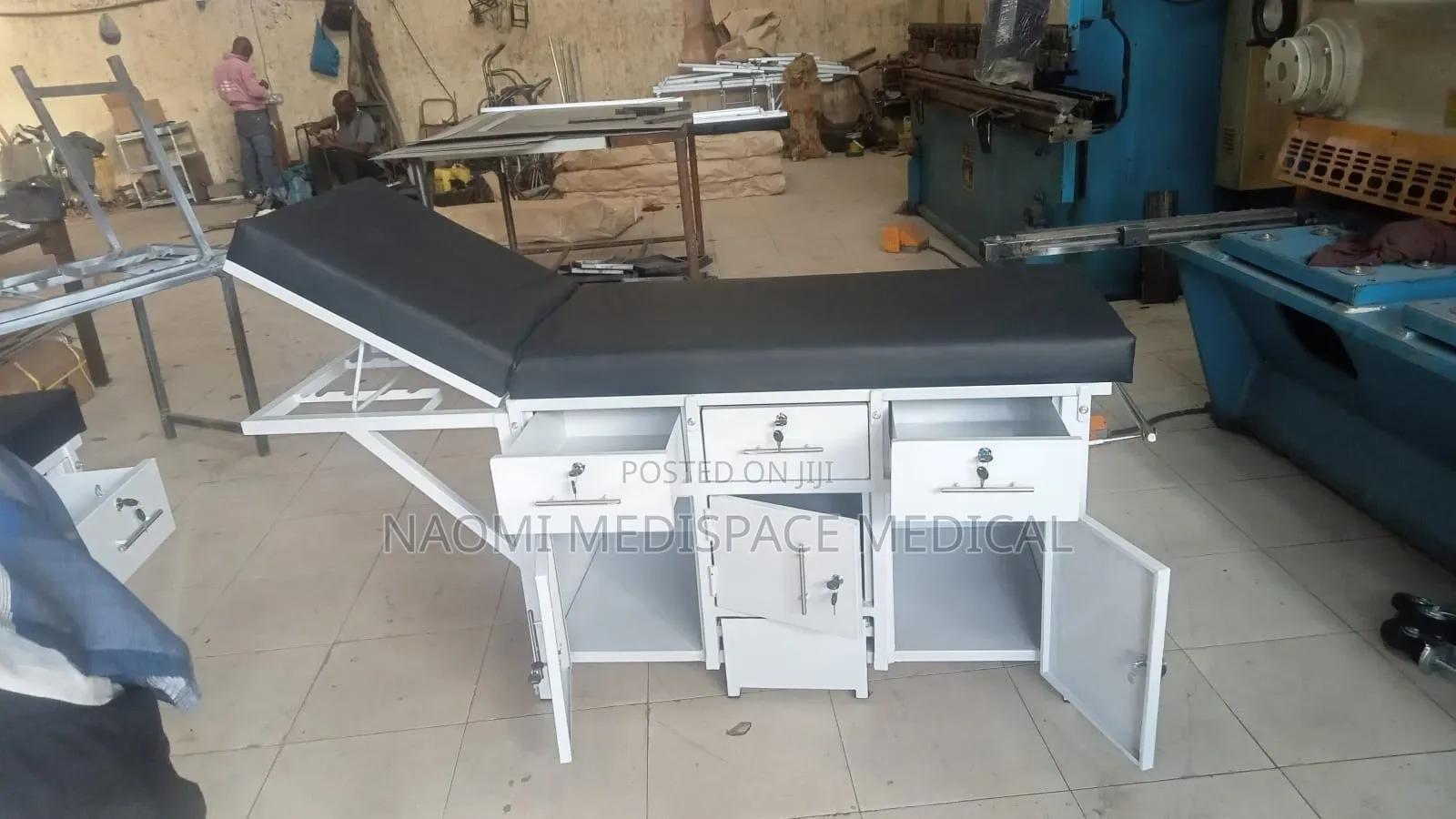 Examination Couch With Drawers (Made on Order)