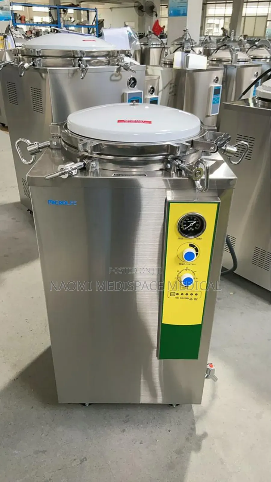 Microlife 50l Autoclave Machine (Stainless Steel)