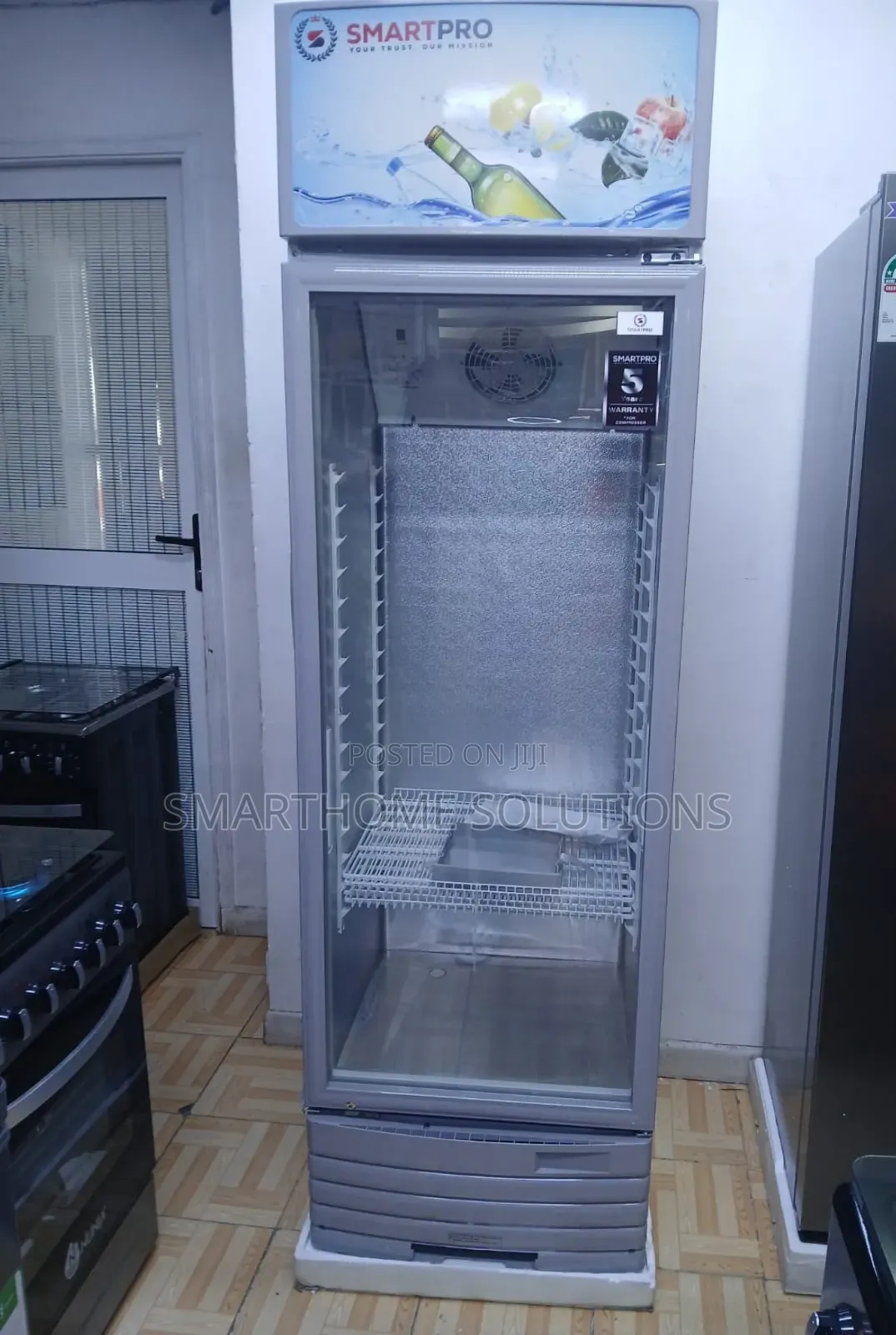 Smartpro 209l Display Fridge – Model SVS-275 Upright