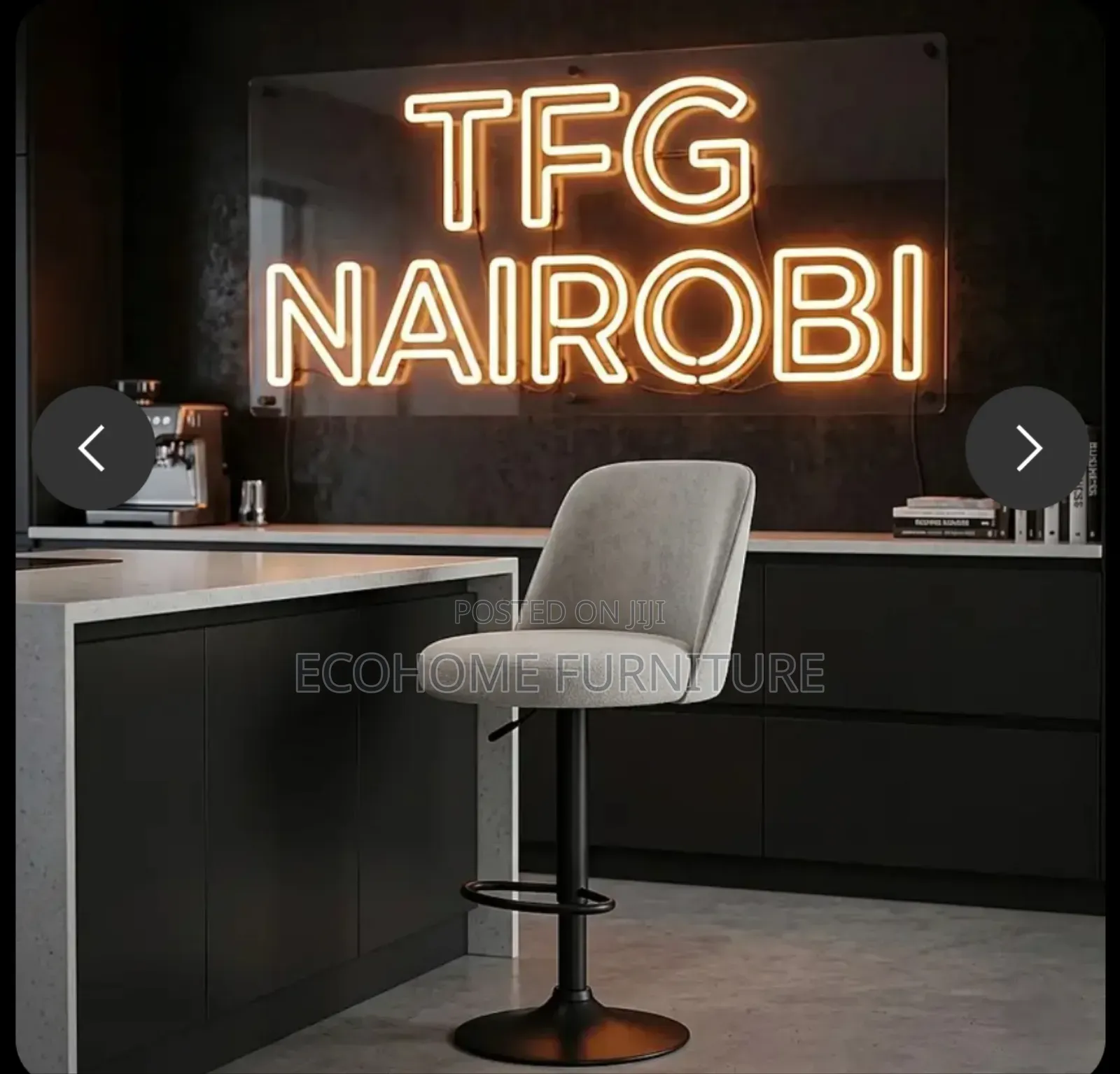 Adjustable and Swivel Bar Stool