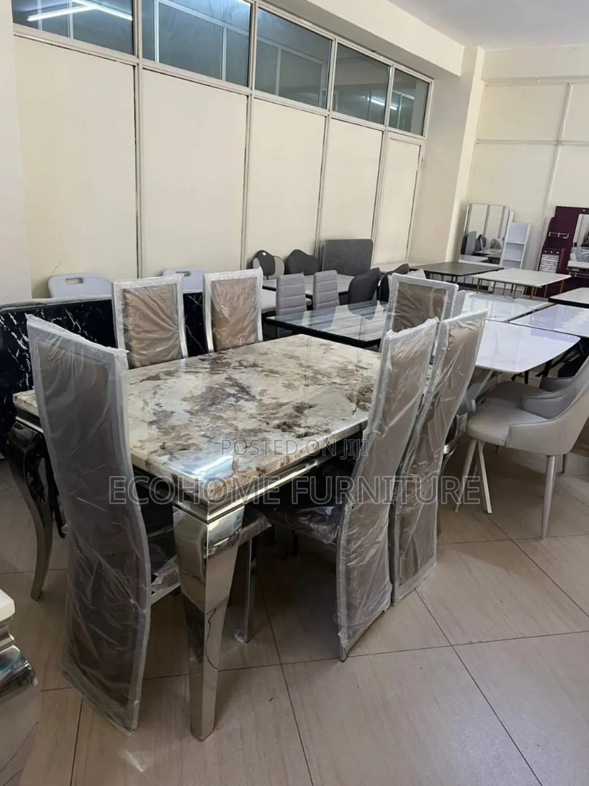 6 Seater Marble Dining Table Affordable and Durable