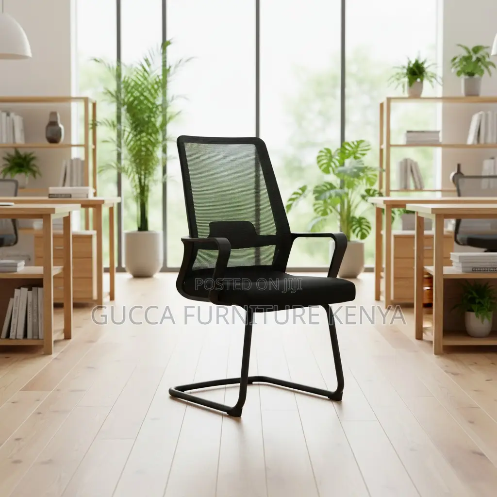 Mid-Back Ergonomic Mesh Meeting Office Chair