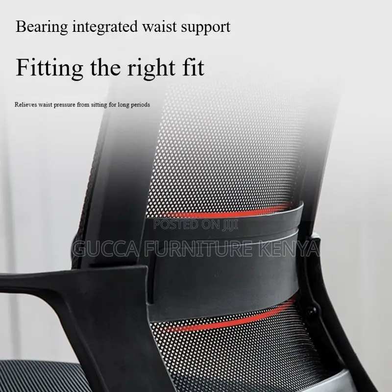 Mid-Back Ergonomic Mesh Meeting Office Chair