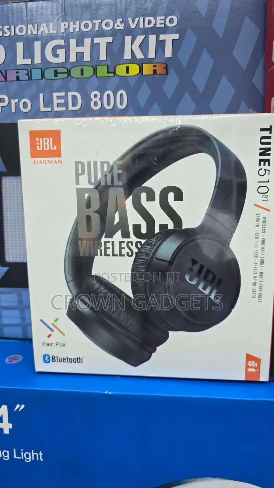 JBL 510 Over-Ear Headset Durable Comfortable Design