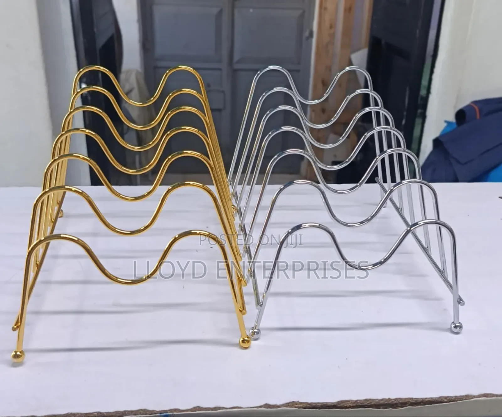 Stainless Steel Plate Stand