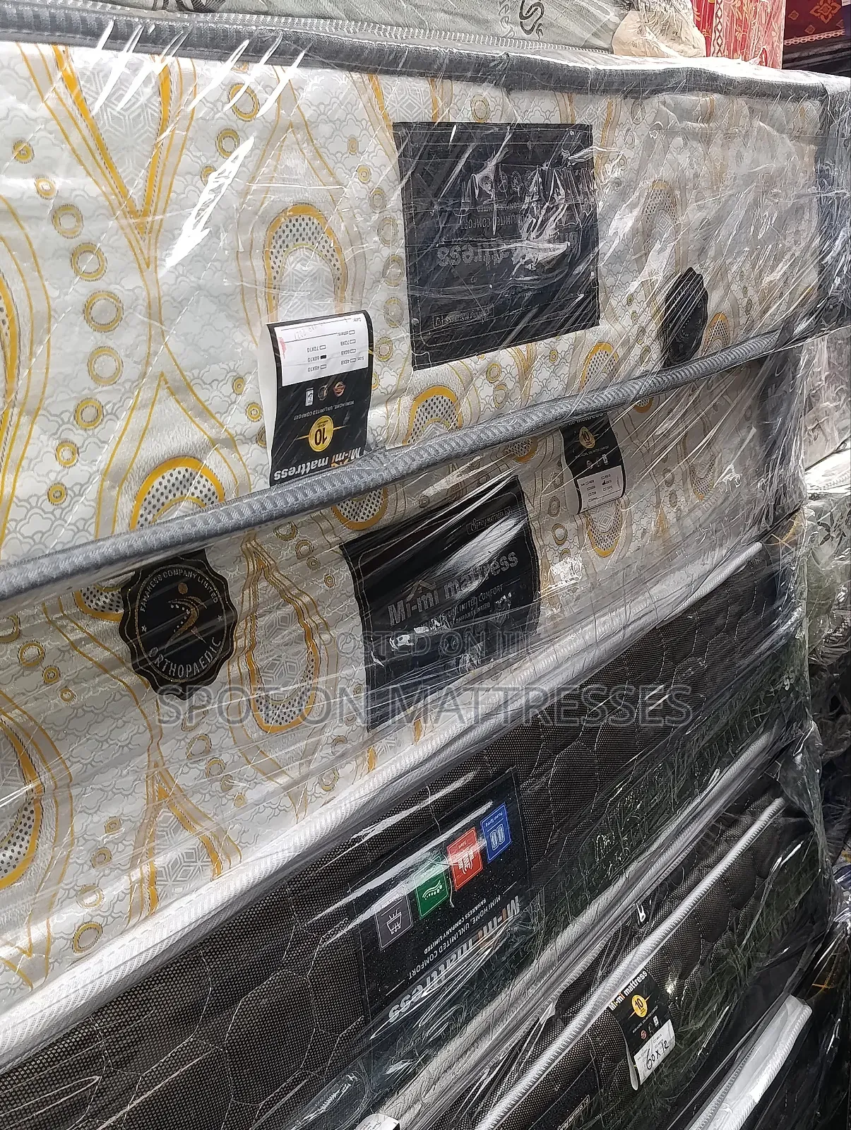 Hot Deals! 5x6x10 Orthopedic Spring Mattresses + Free Home Delivery!