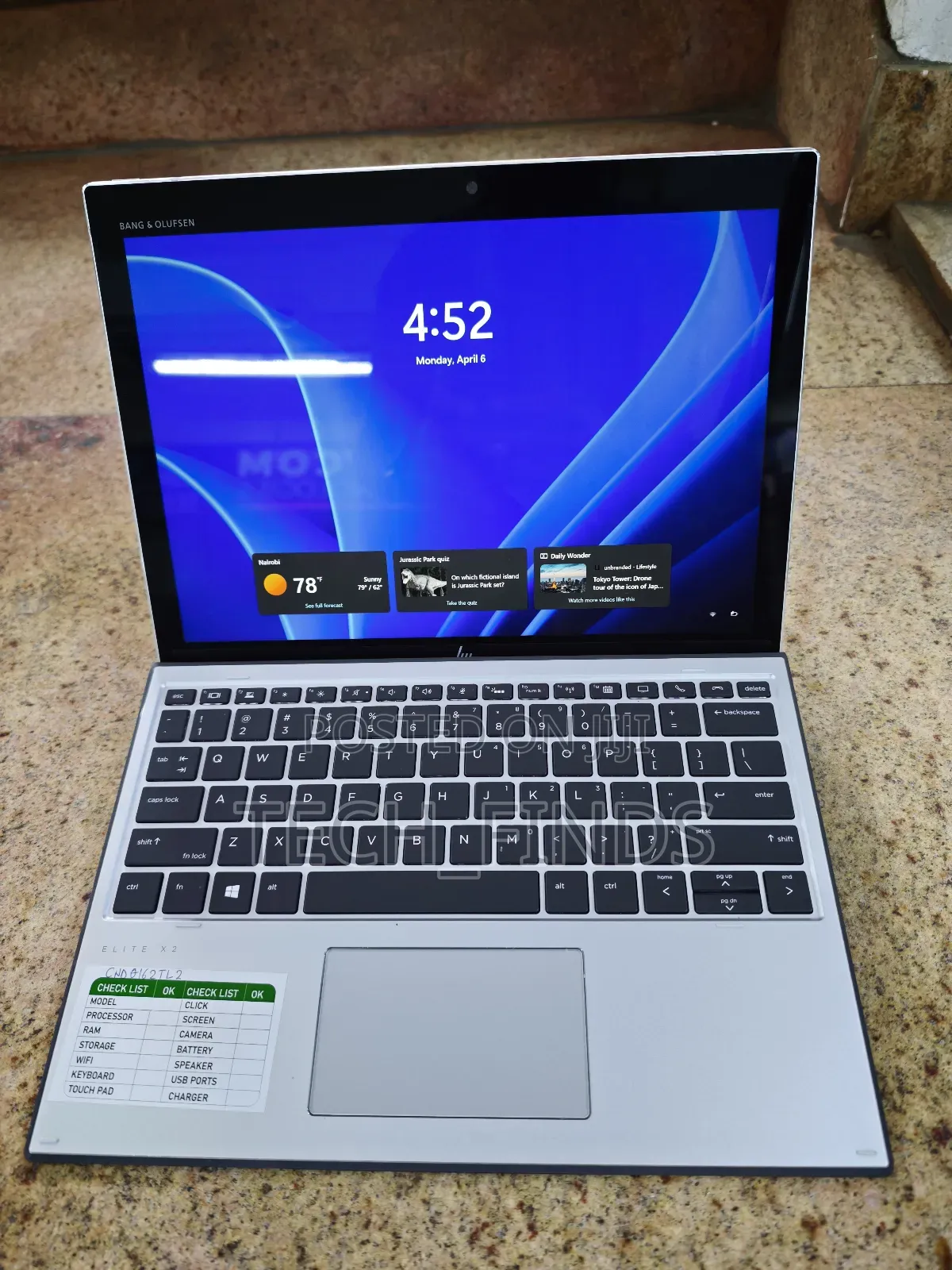 Laptop HP Elite x2 1013 G4 8GB Intel Core i5 SSD 256GB