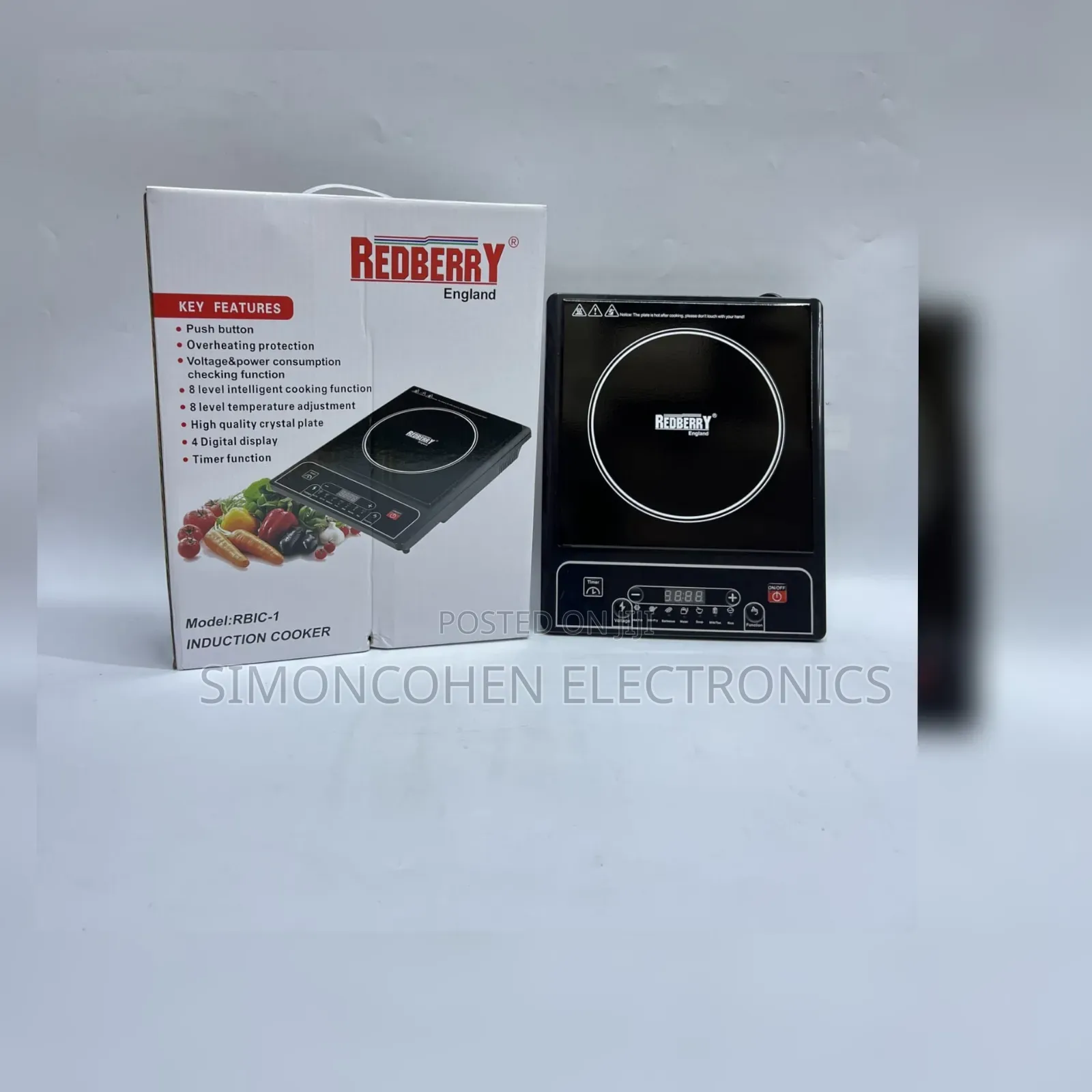 Redberry Single Induction Cooker