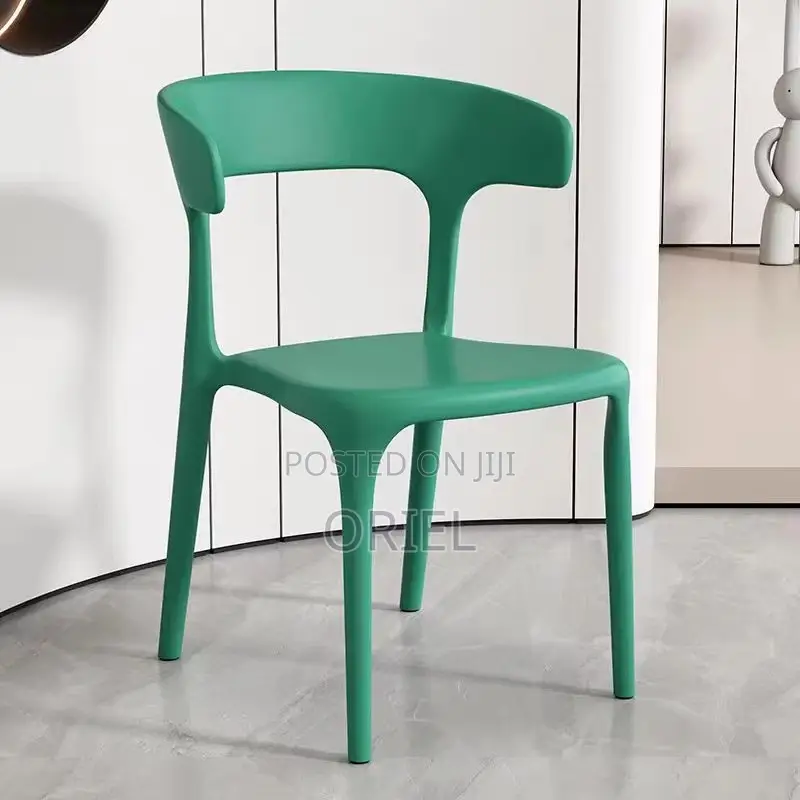 Home Chairs : Heavy-Duty Stackable Plastic Utility Chair