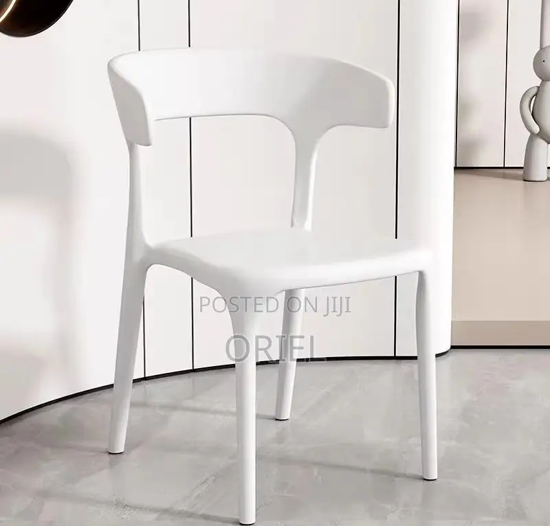 Home Chairs : Heavy-Duty Stackable Plastic Utility Chair