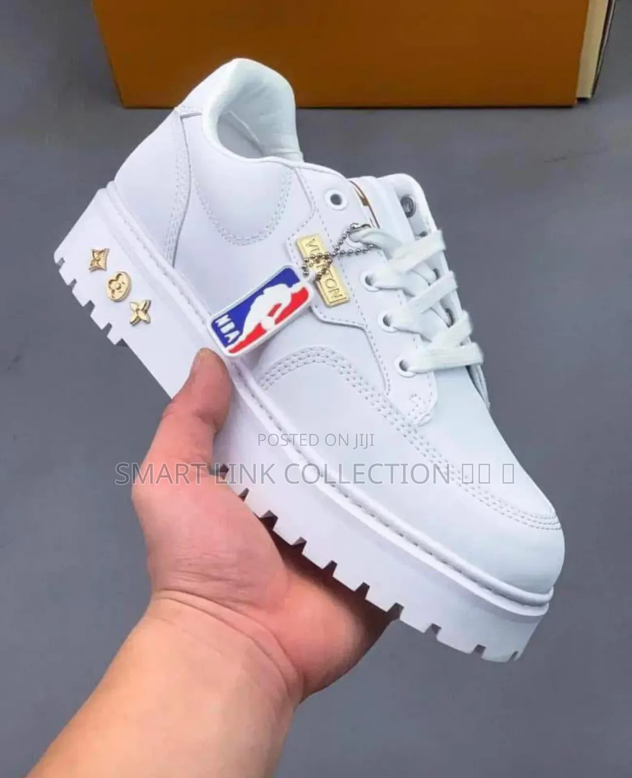 White Vuitton X Nba