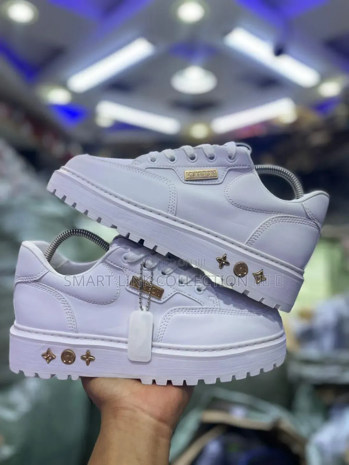 White Vuitton X Nba