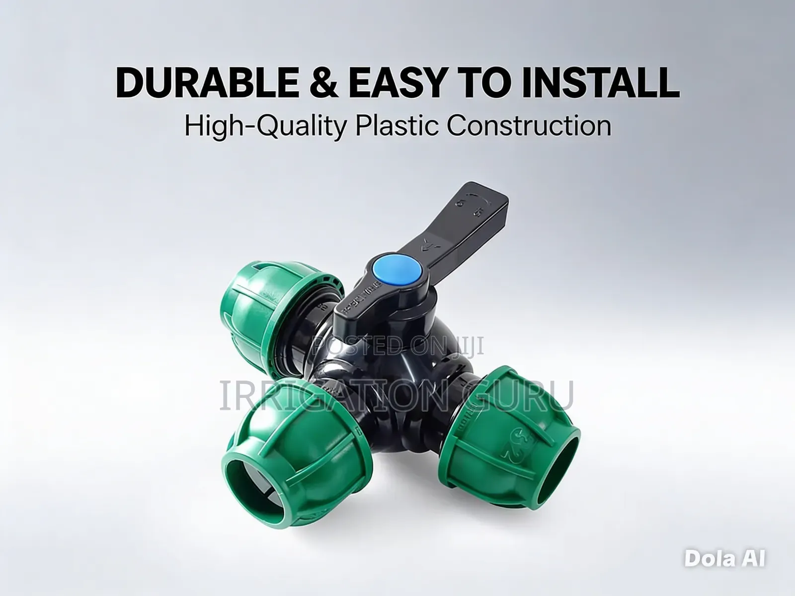 Durable 3 Way Valve Connector