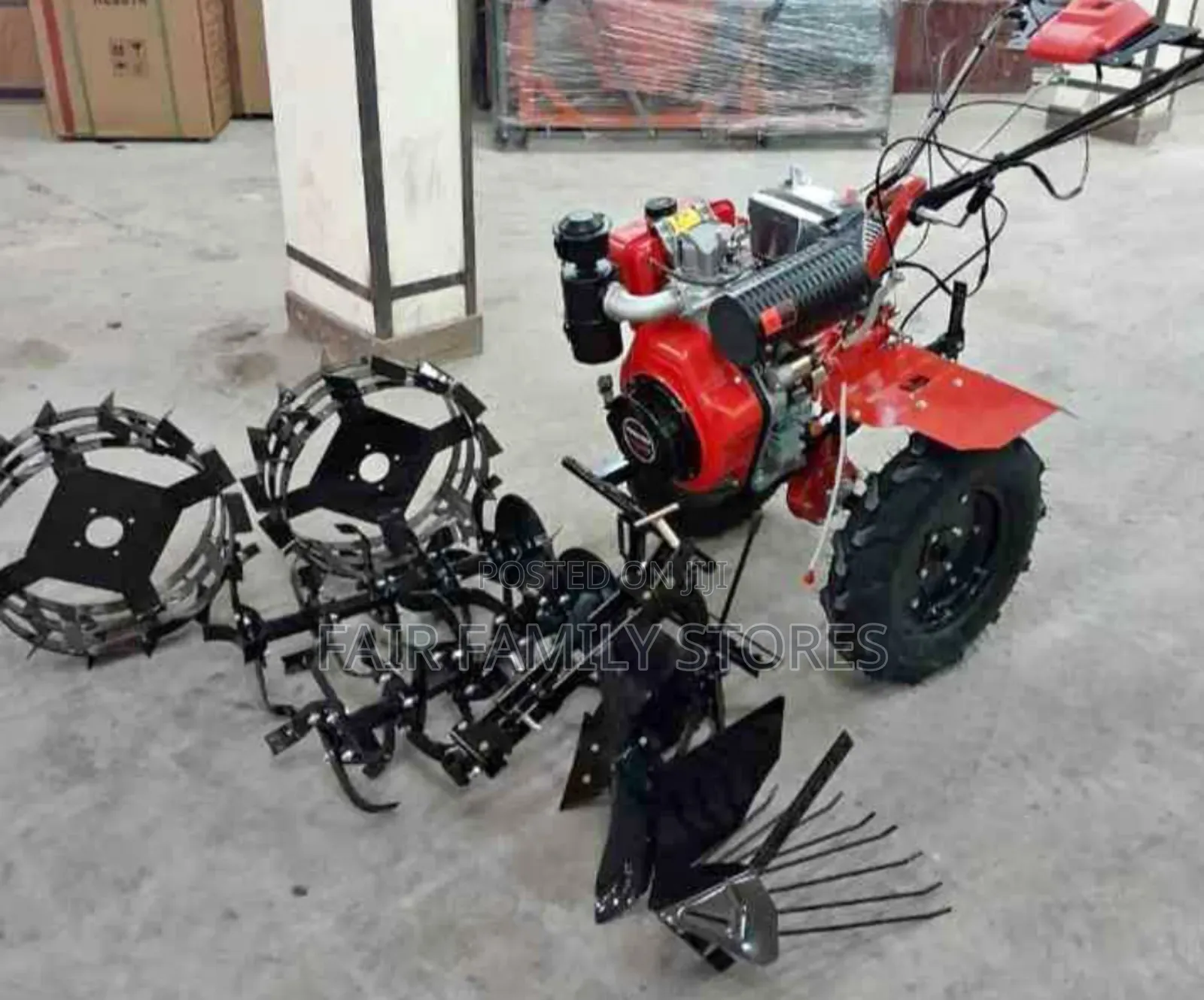 Diesel Power Tiller