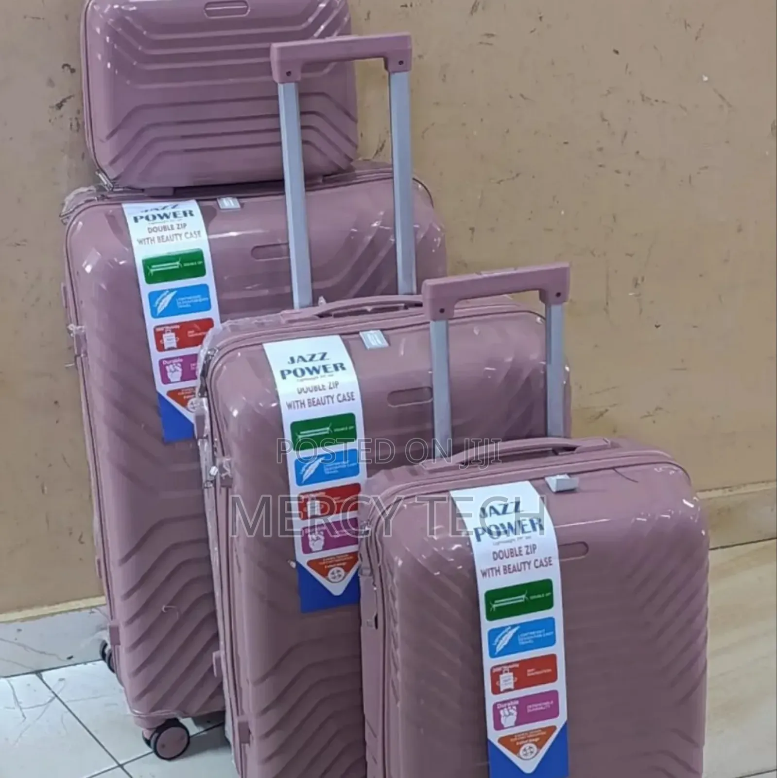 4 in 1 Unbreakable Rubber Suitcase